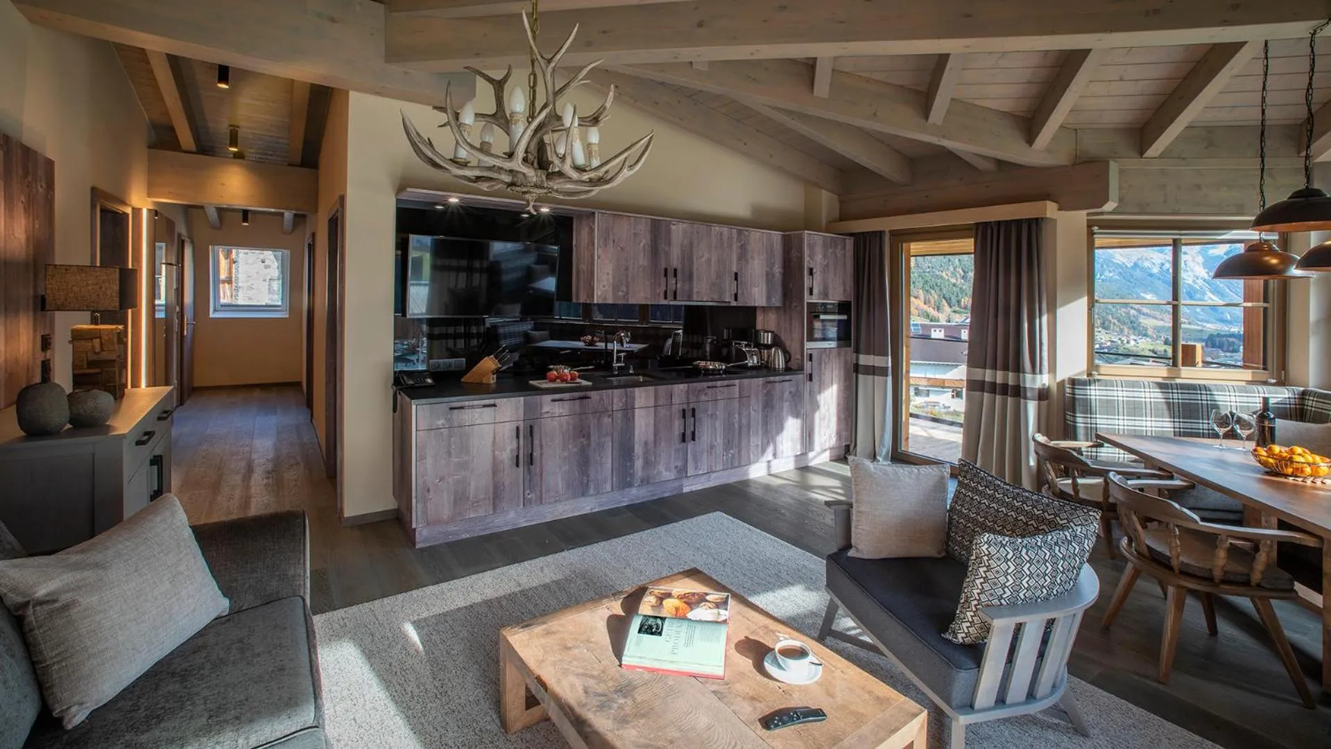 Living room in Mountain Spa Residences