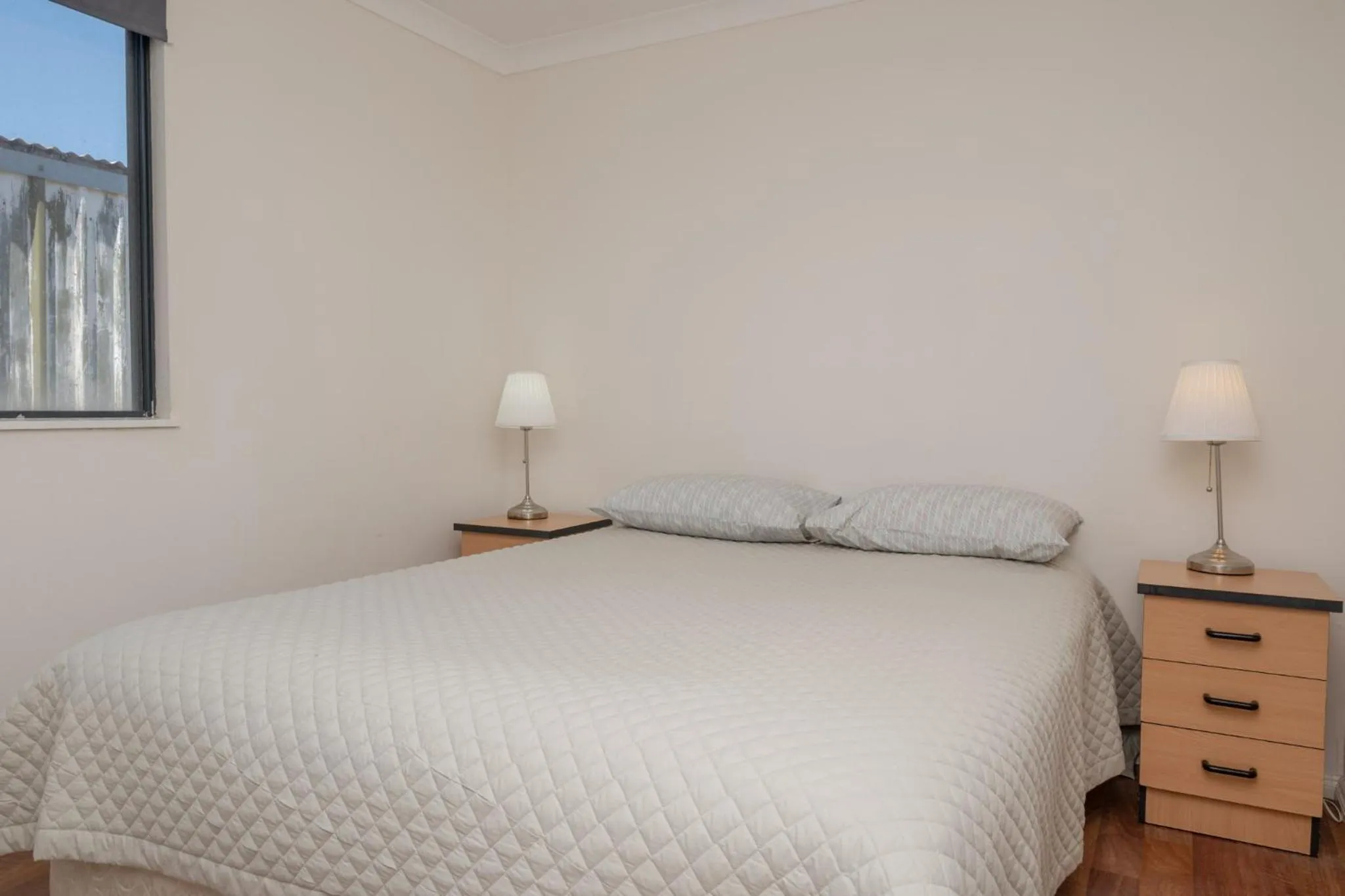 Bed in Sunset Beach Holiday Park