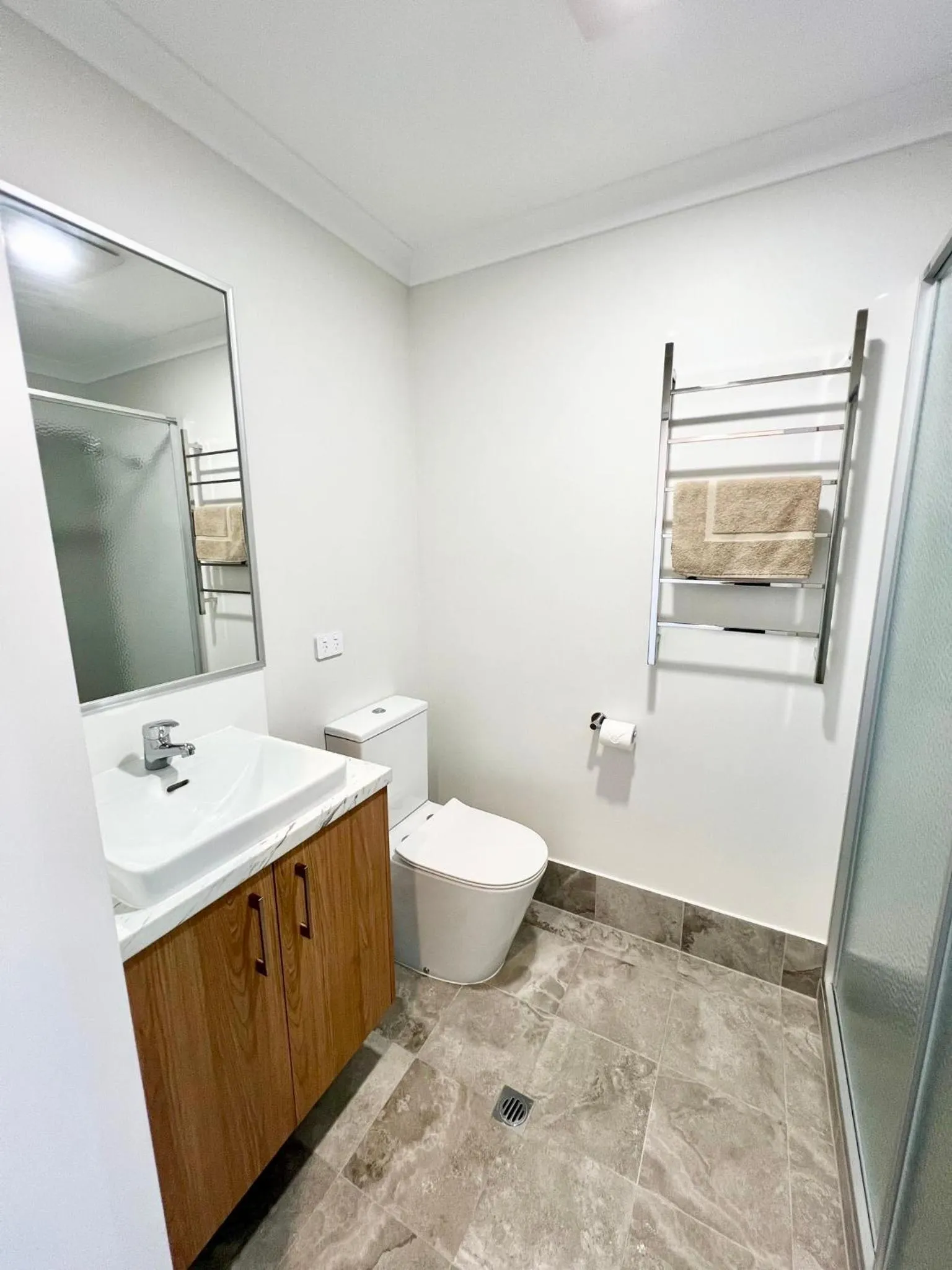 Toilet in Sunset Beach Holiday Park