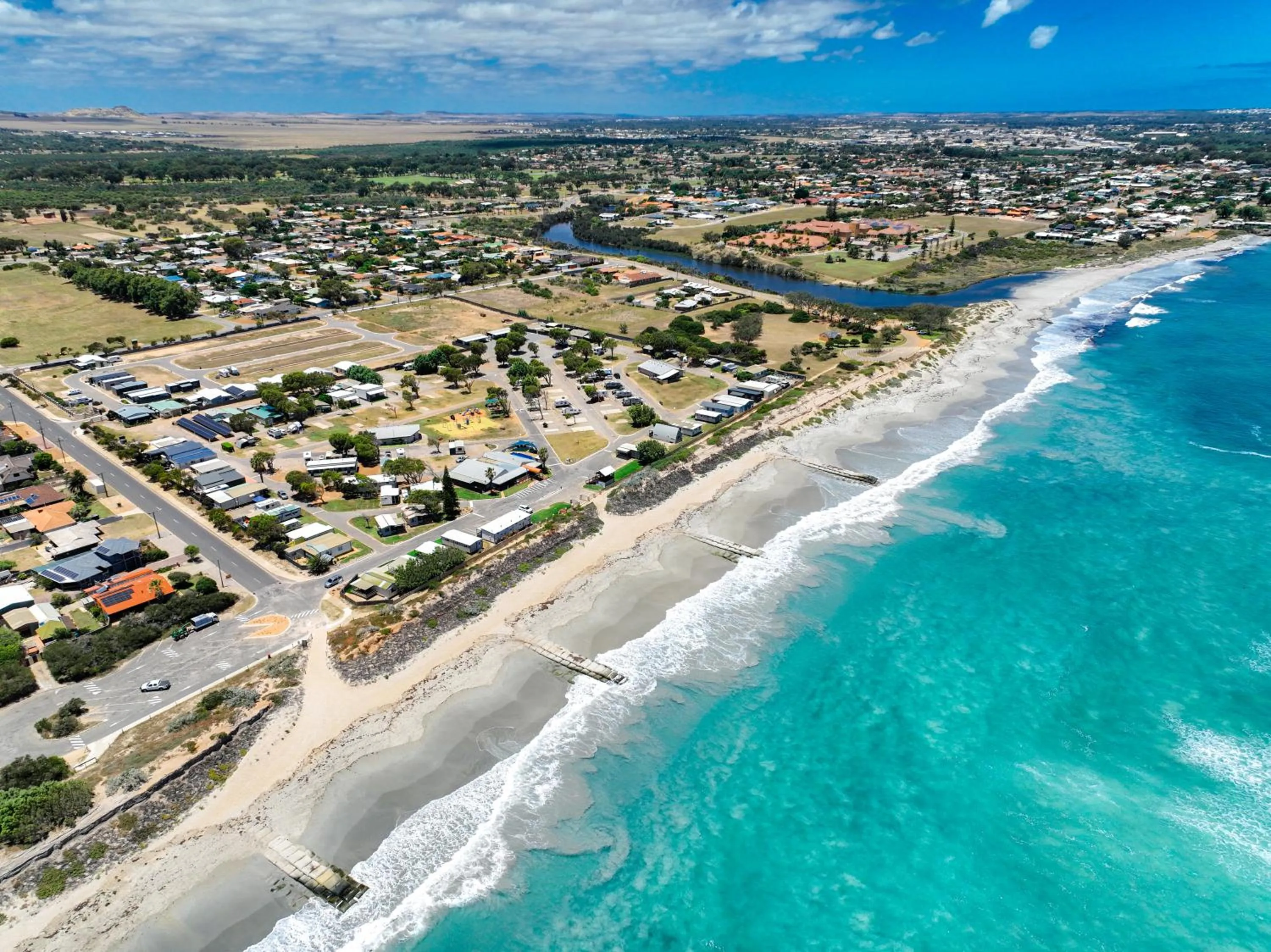 Sea view in Sunset Beach Holiday Park