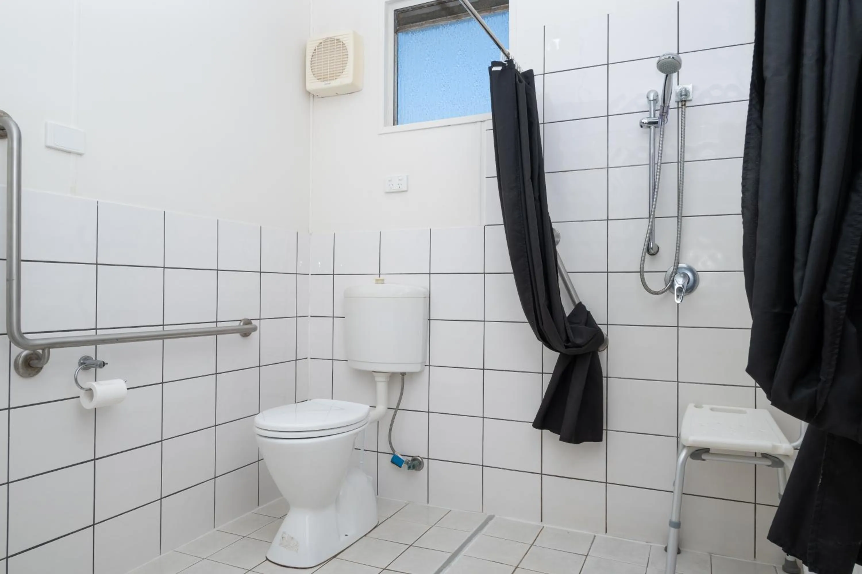 Shower in Sunset Beach Holiday Park