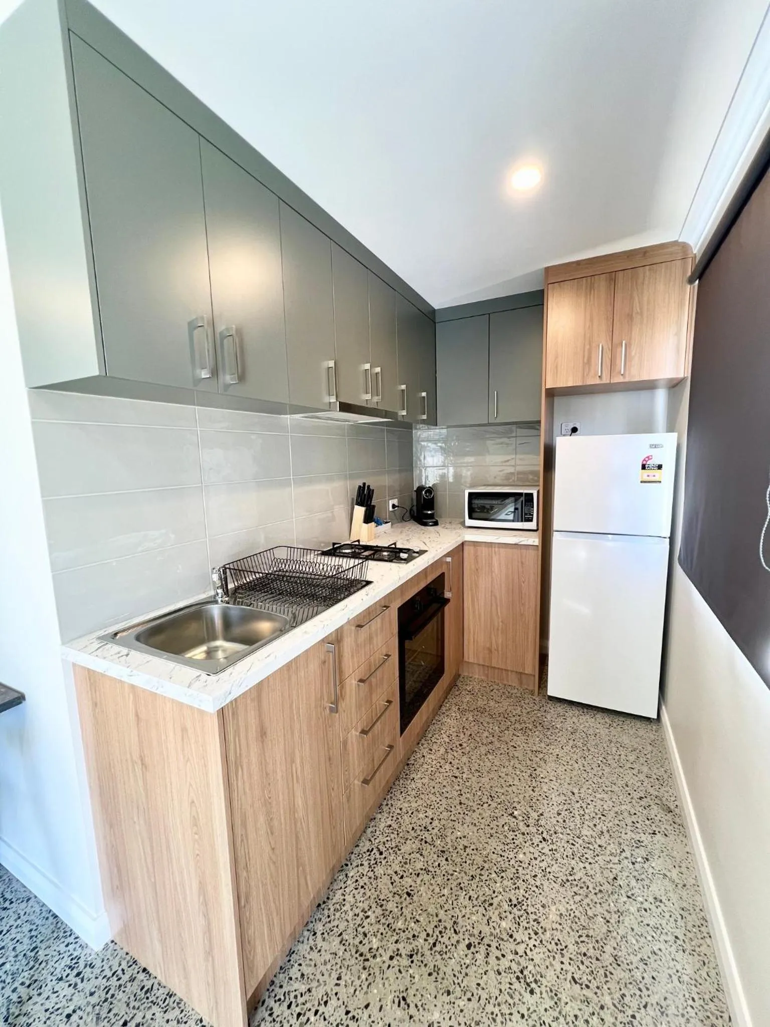 Kitchen or kitchenette in Sunset Beach Holiday Park