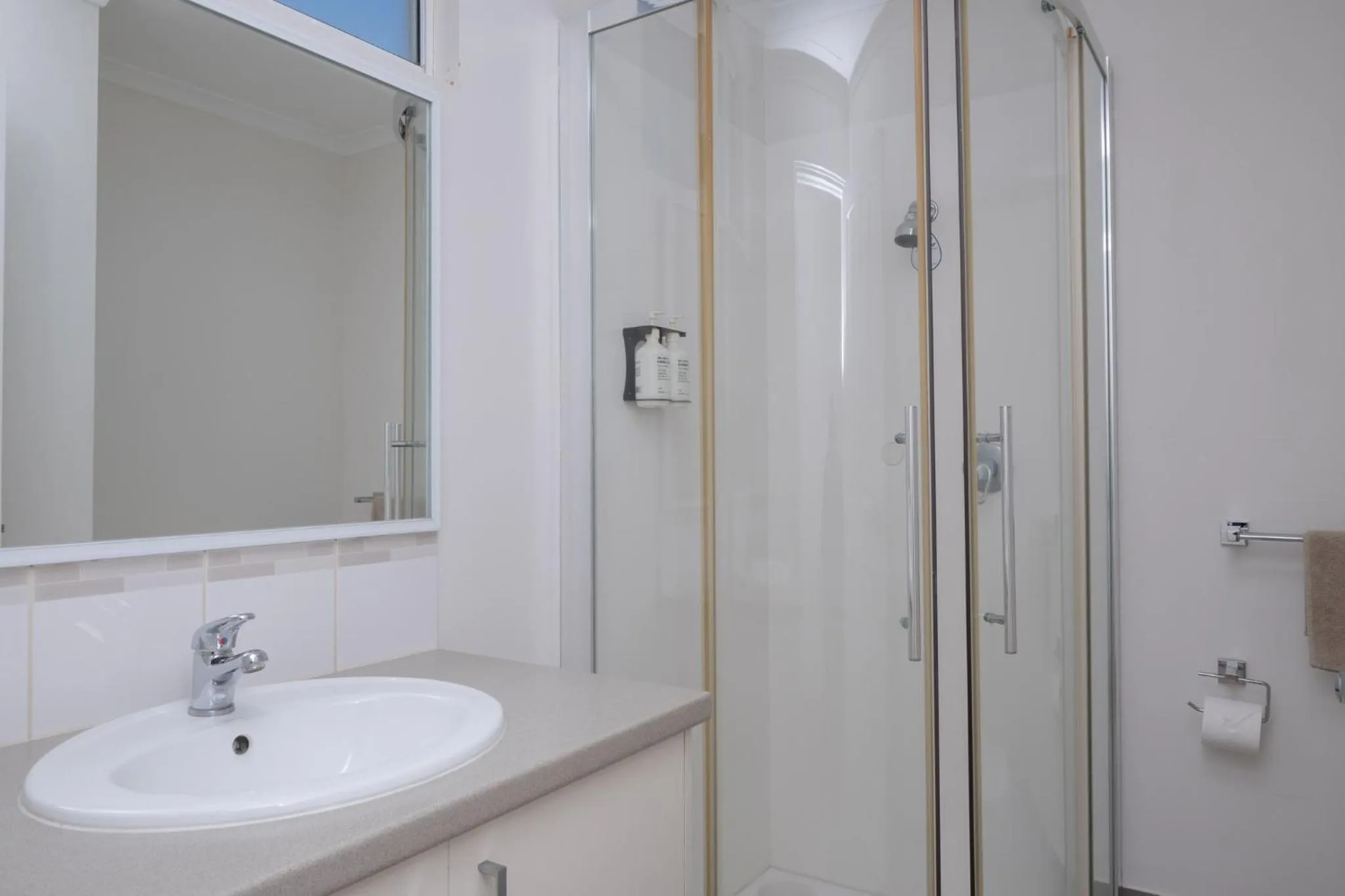 Shower in Sunset Beach Holiday Park