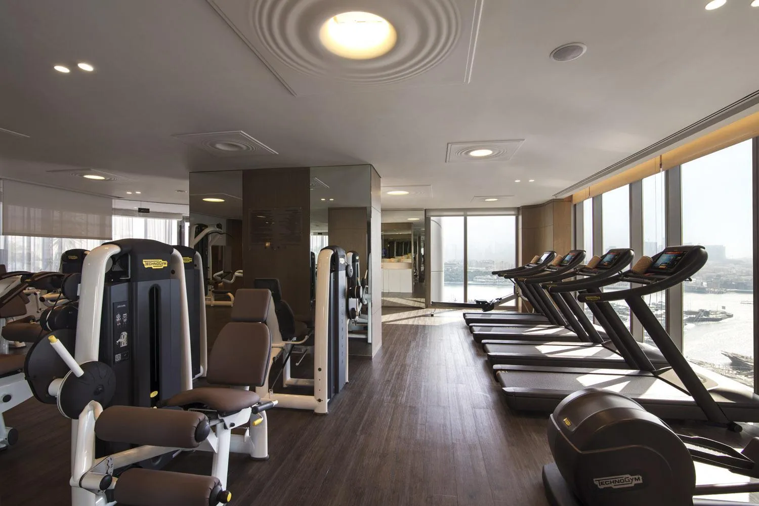 Fitness centre/facilities in Al Bandar Rotana – Dubai Creek