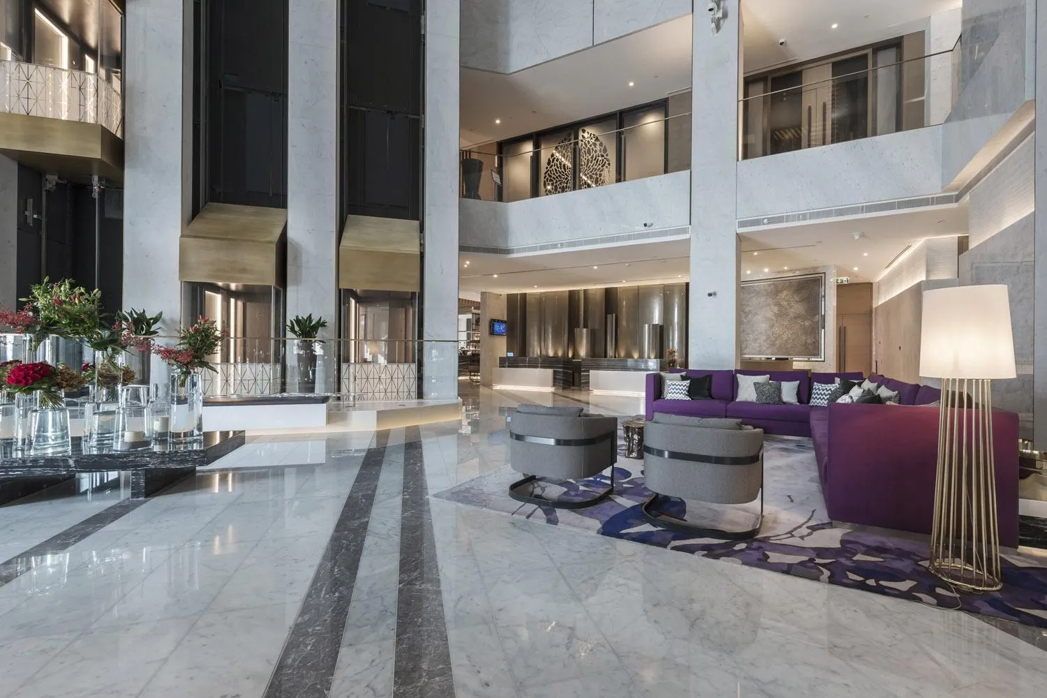 Lobby or reception in Al Bandar Rotana – Dubai Creek