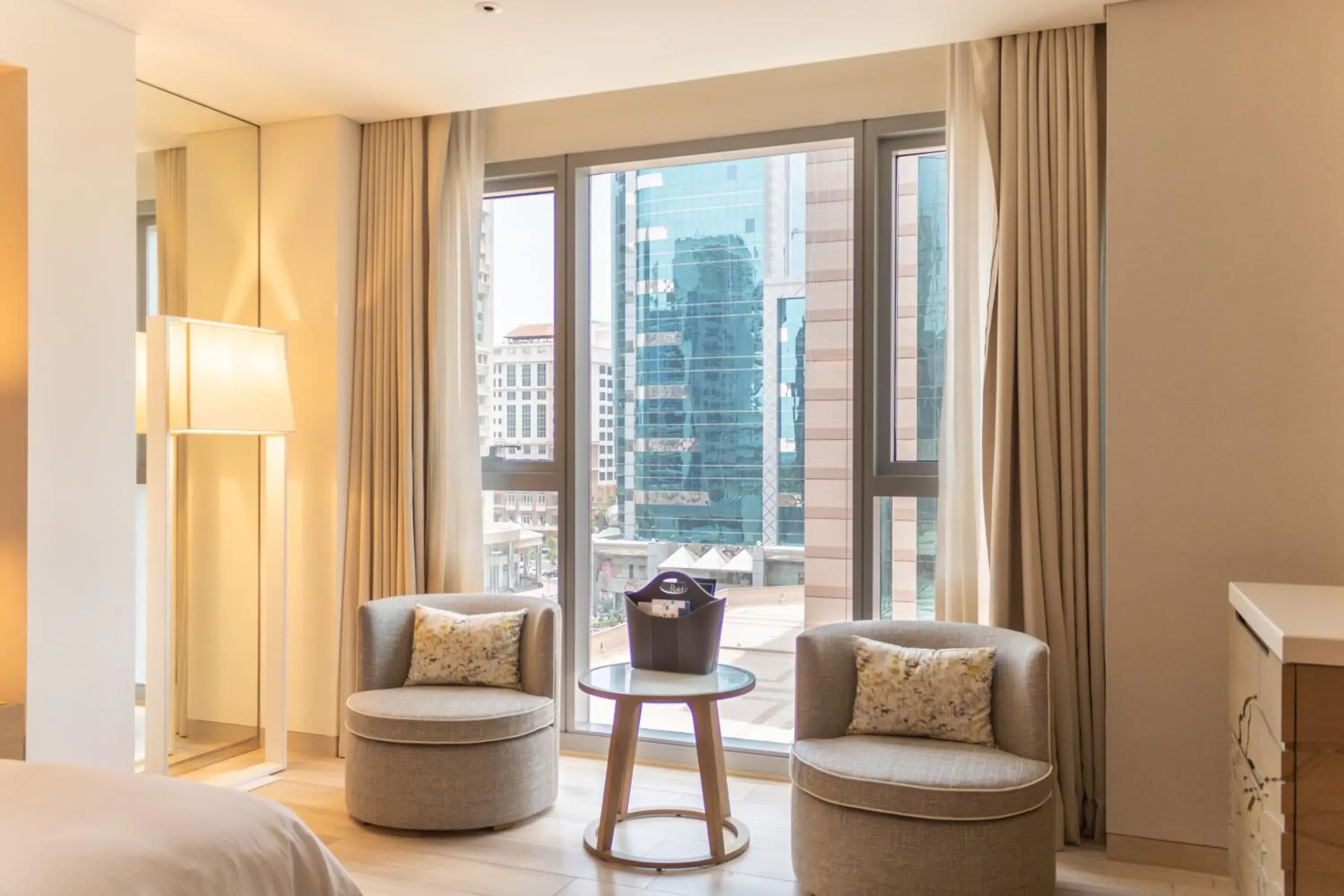 View (from property/room), Bed in Al Bandar Rotana – Dubai Creek View (from property/room), Bed in Al Bandar Rotana – Dubai Creek