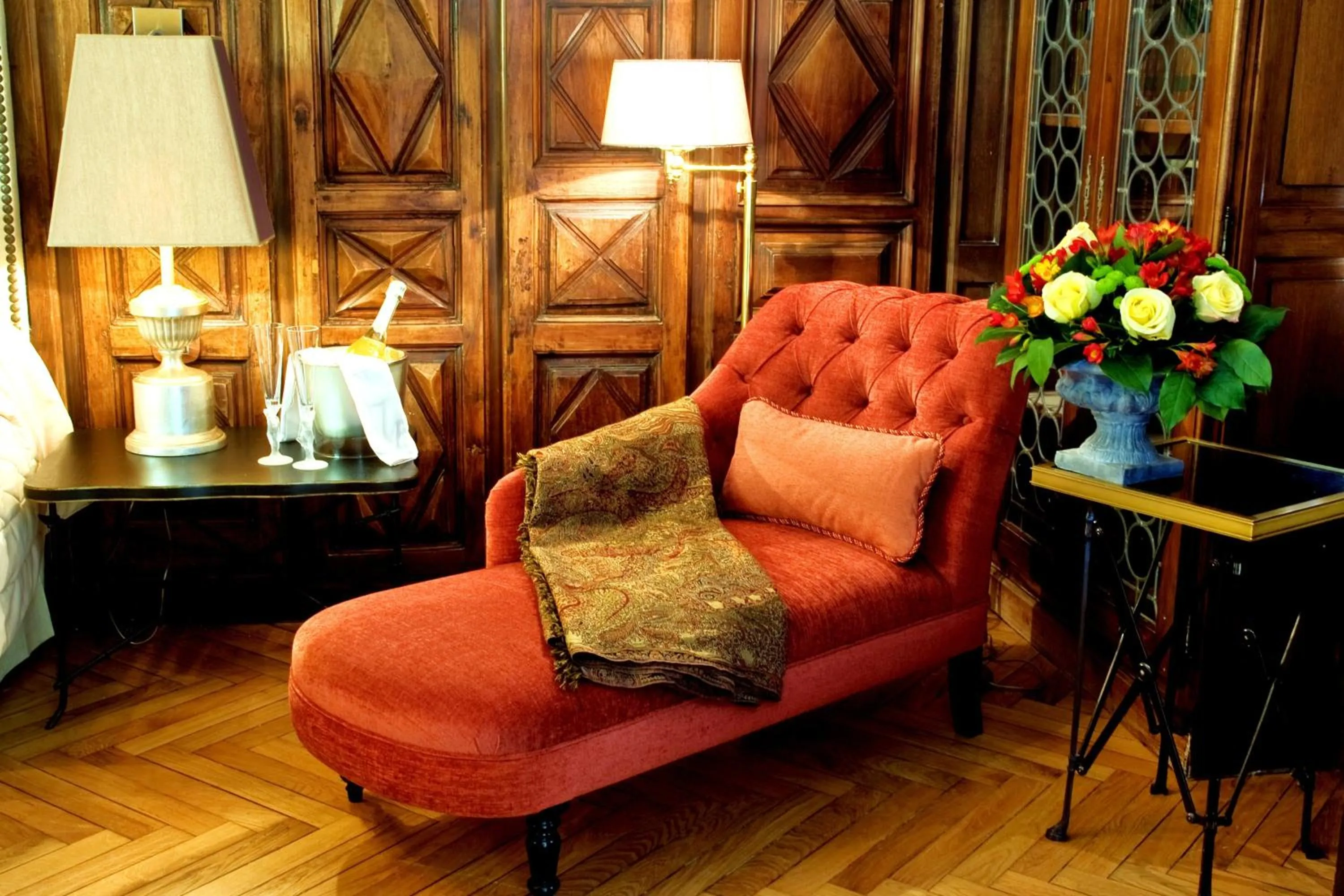 Living room in Chateau Eza