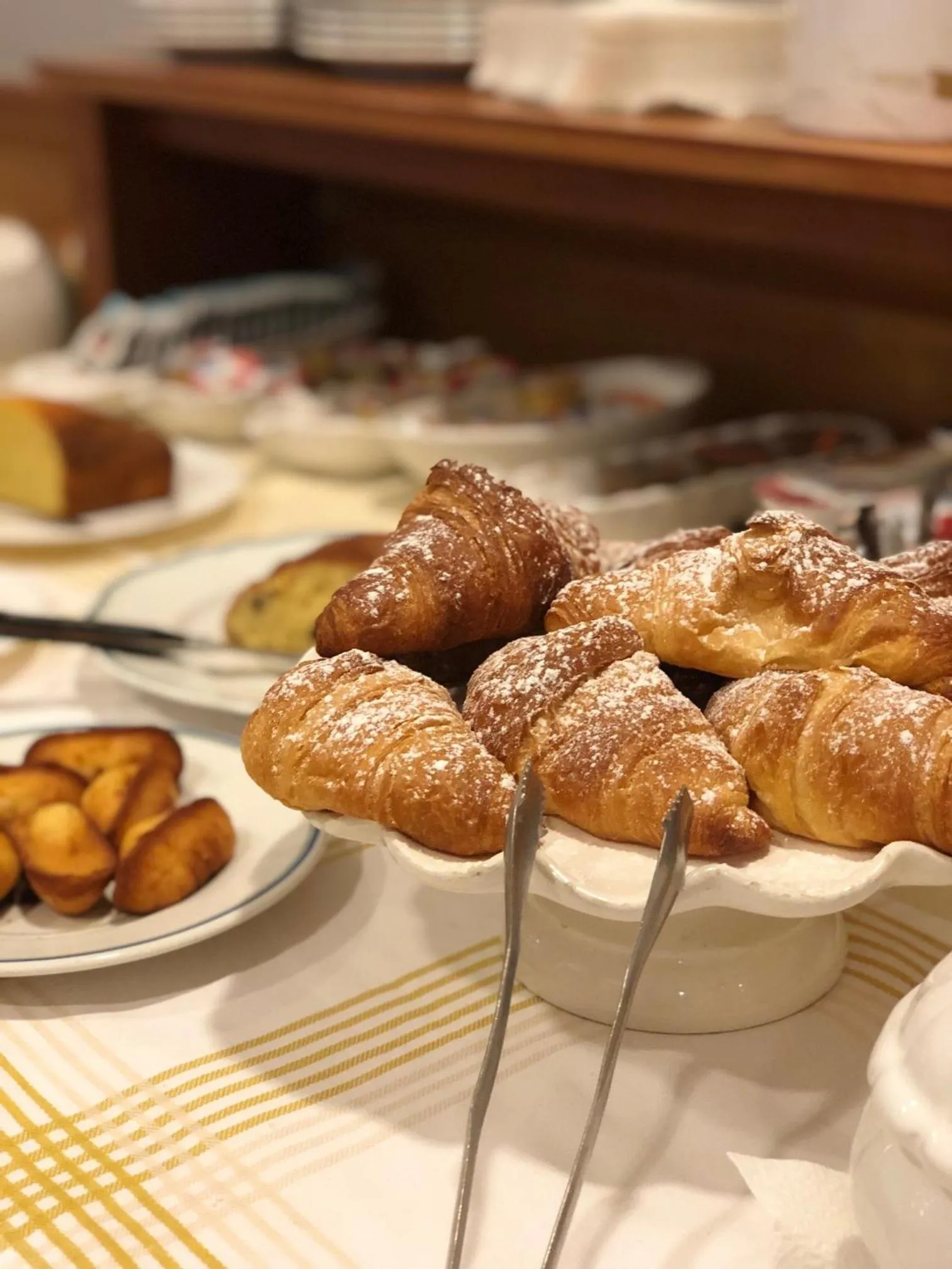 Buffet breakfast in Hotel Delfina