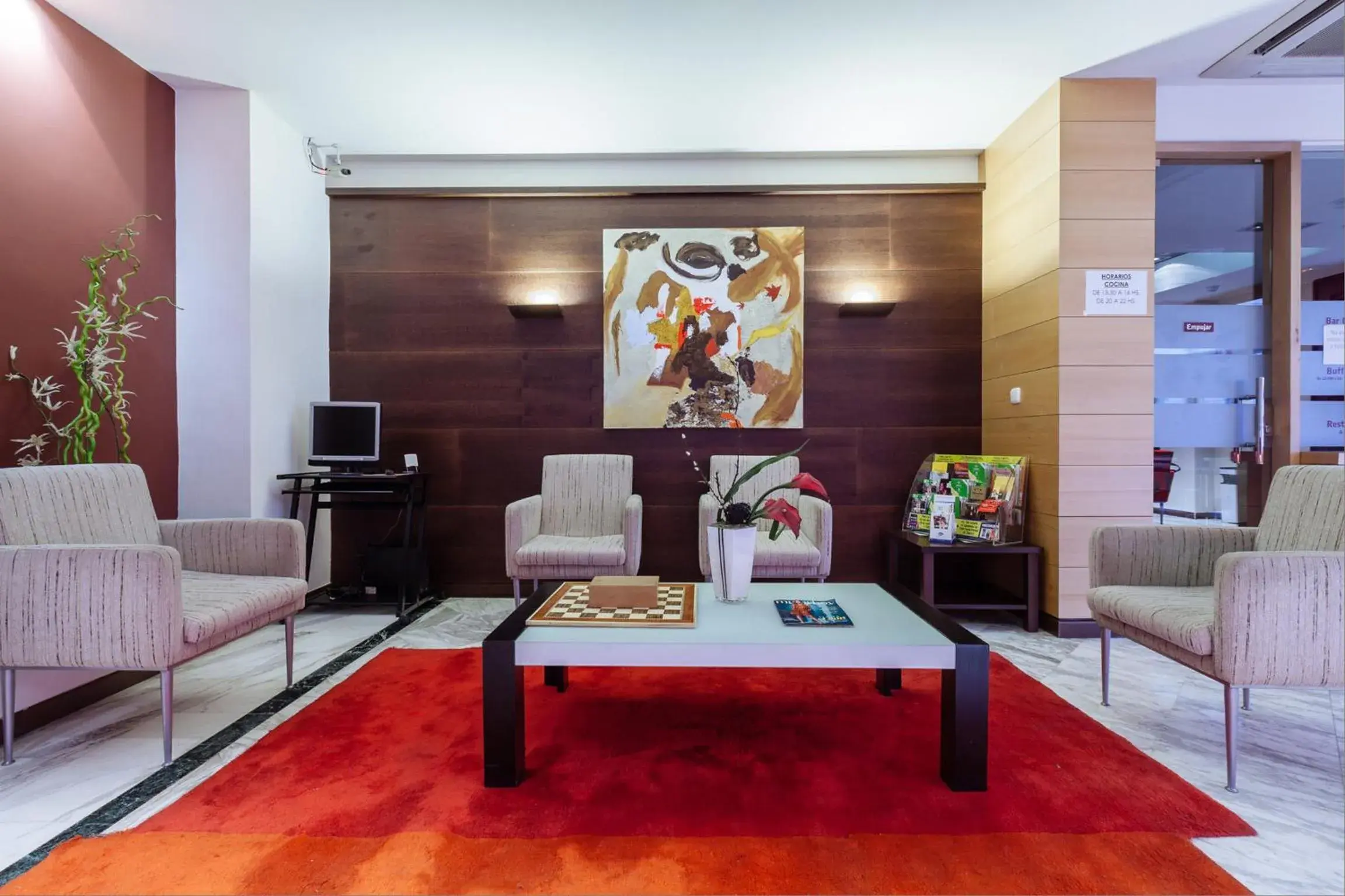 Lobby or reception in Hotel Philadelfia Lobby or reception in Hotel Philadelfia