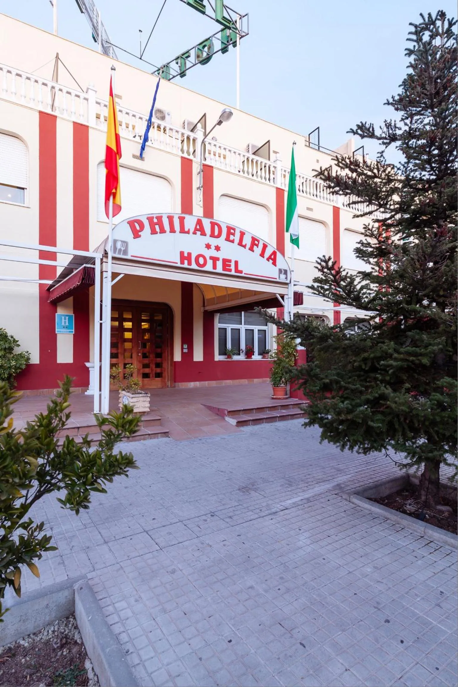 Facade/entrance in Hotel Philadelfia
