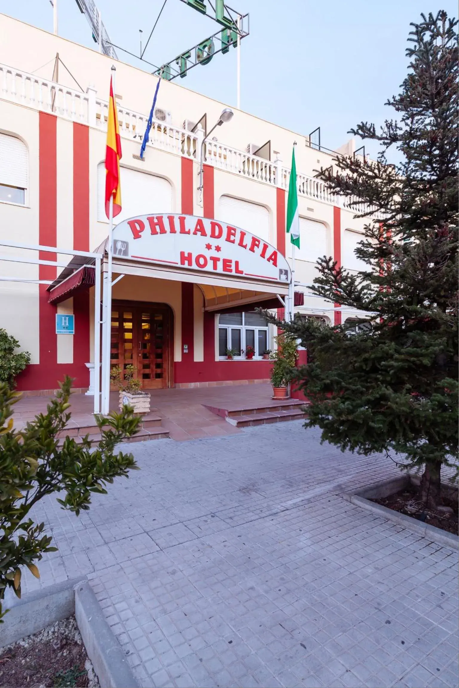 Facade/entrance in Hotel Philadelfia Facade/entrance in Hotel Philadelfia