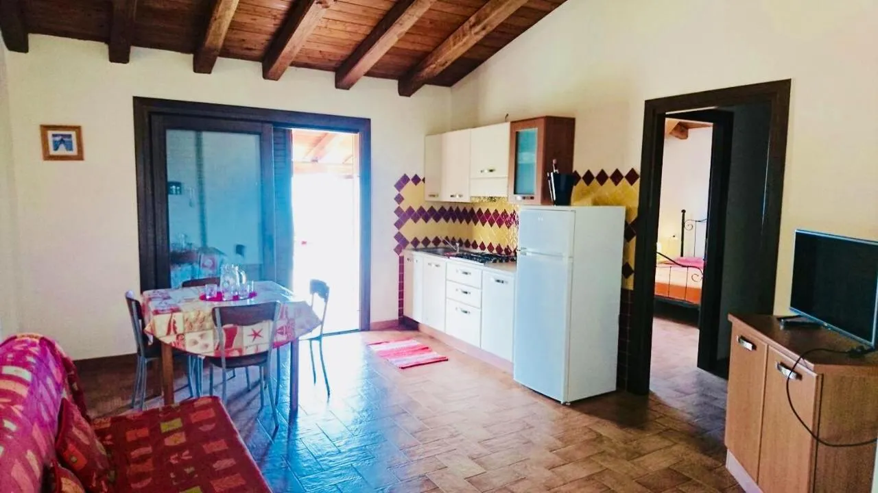 Kitchen or kitchenette in Borgo Bellavista Badesi