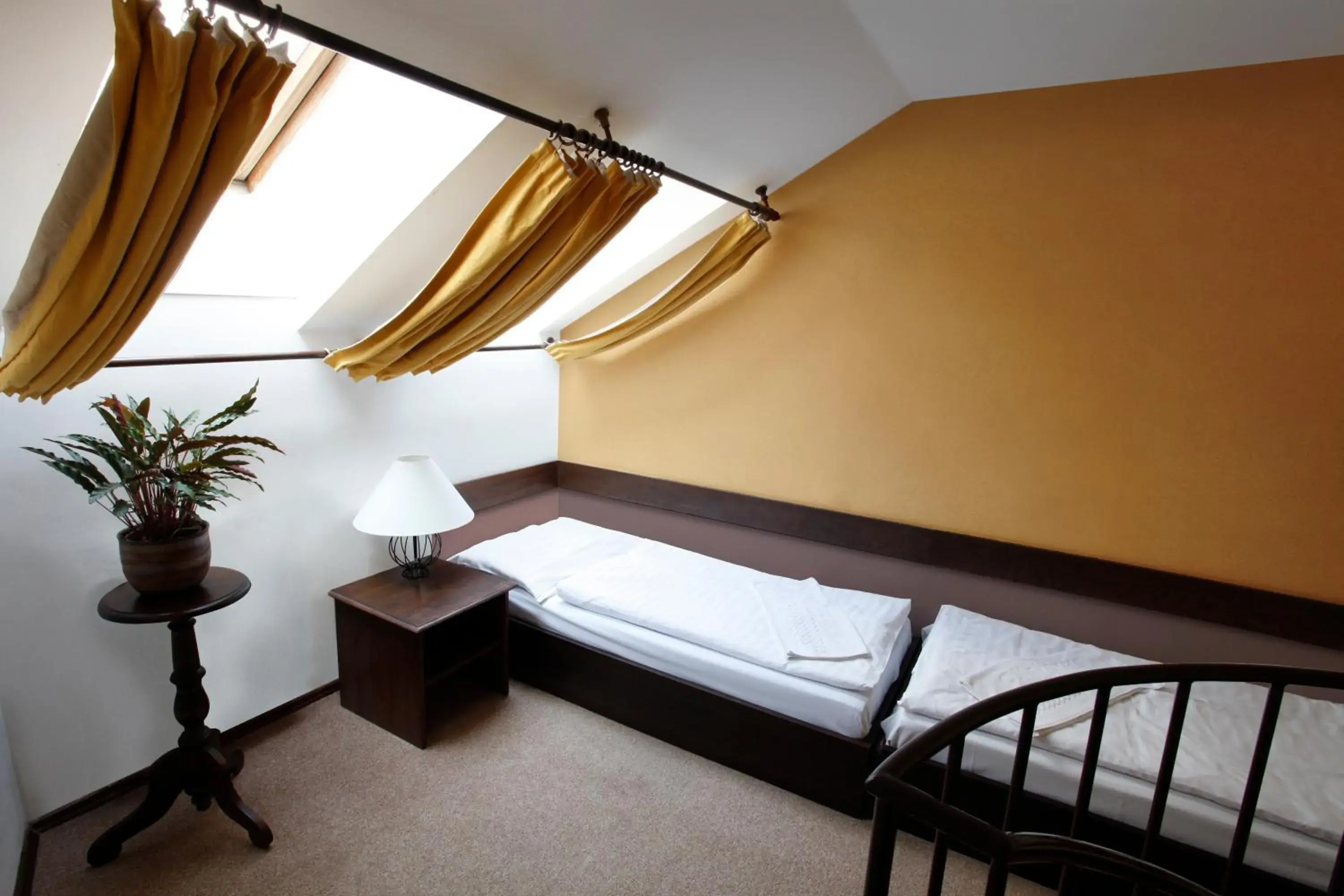 Bed in Hotel U Krize