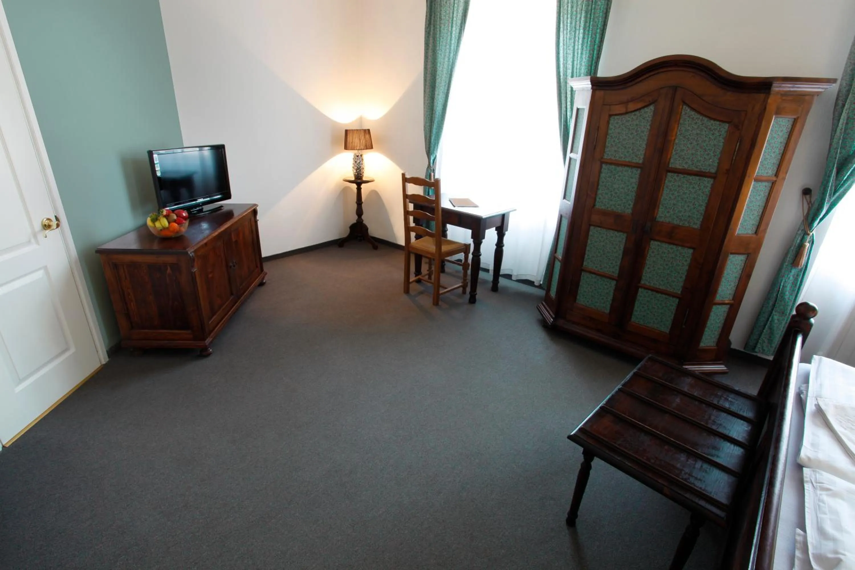 Decorative detail, Bed in Hotel U Kříže
