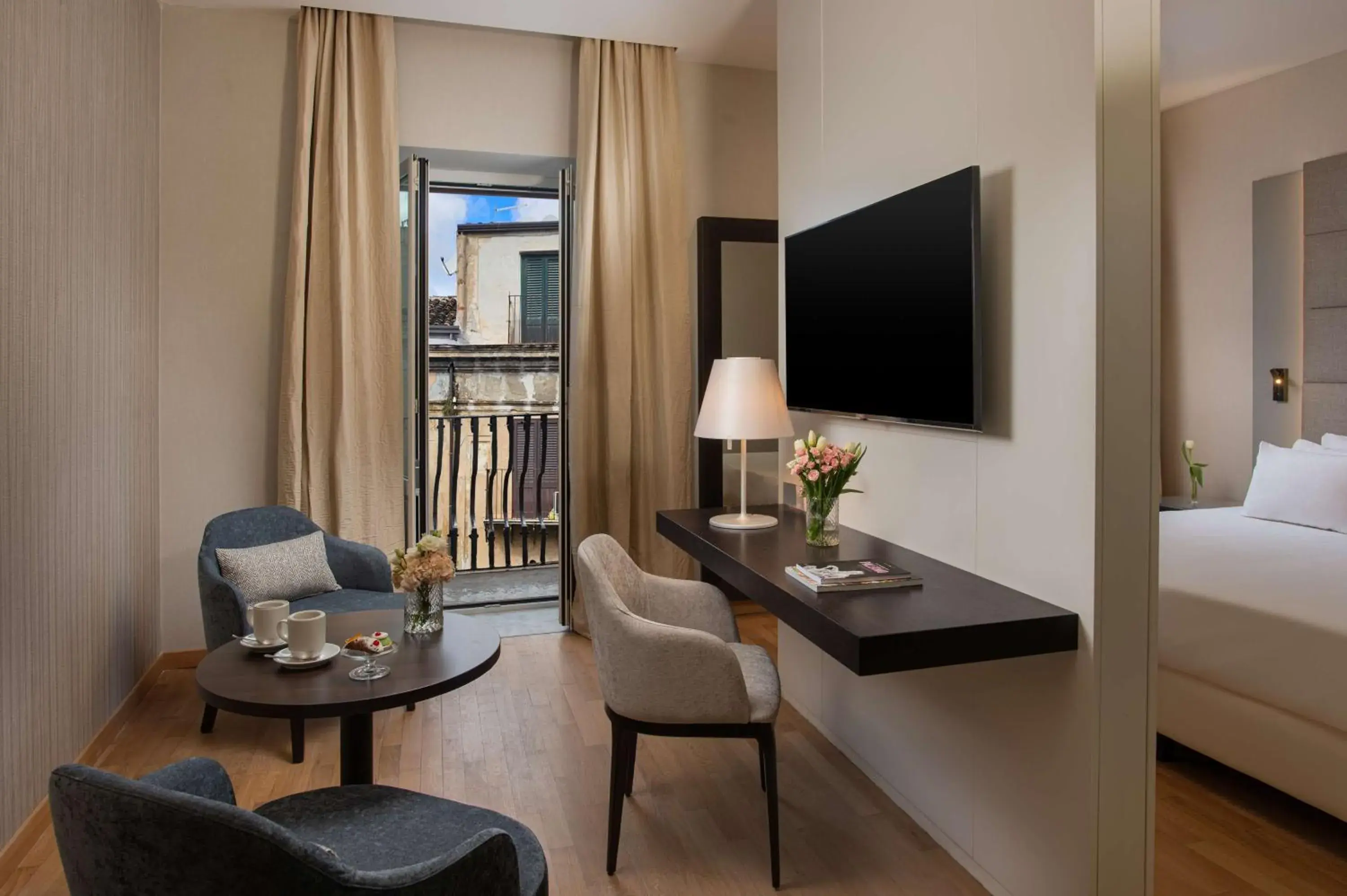 Bedroom, Bed in NH Collection Palermo Palazzo Sitano Bedroom, Bed in NH Collection Palermo Palazzo Sitano