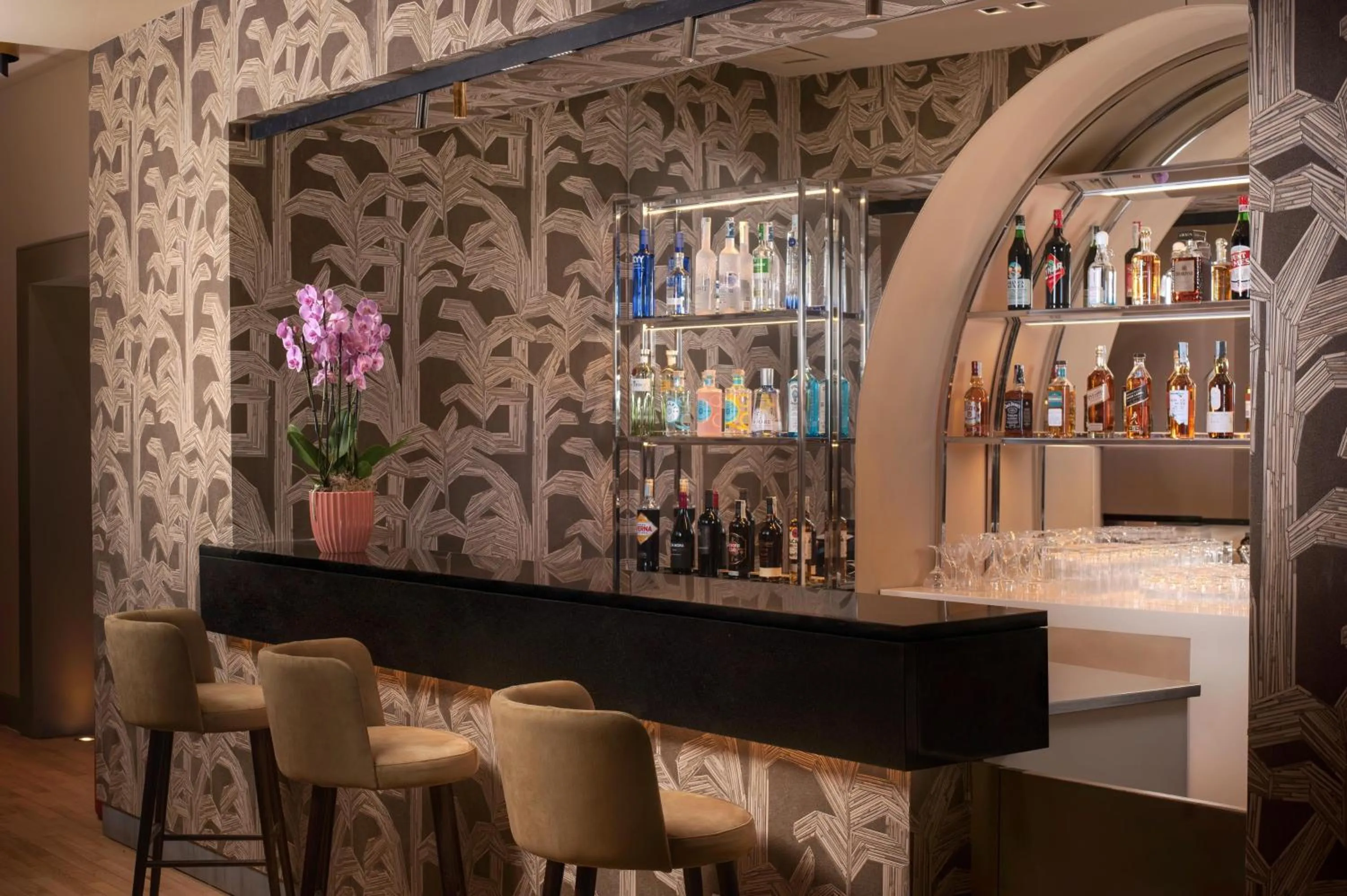 Lounge or bar in NH Collection Palermo Palazzo Sitano