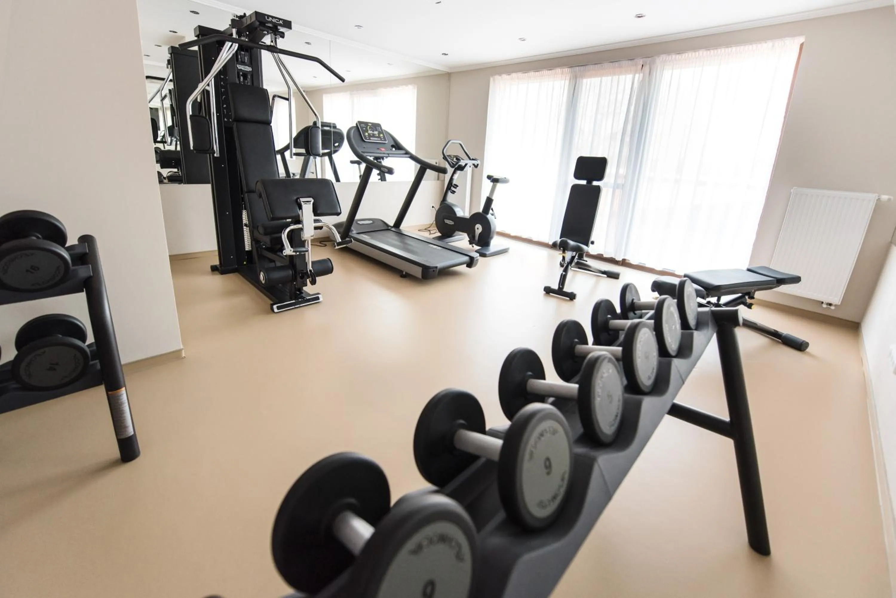 Fitness centre/facilities in Hotel Galanta