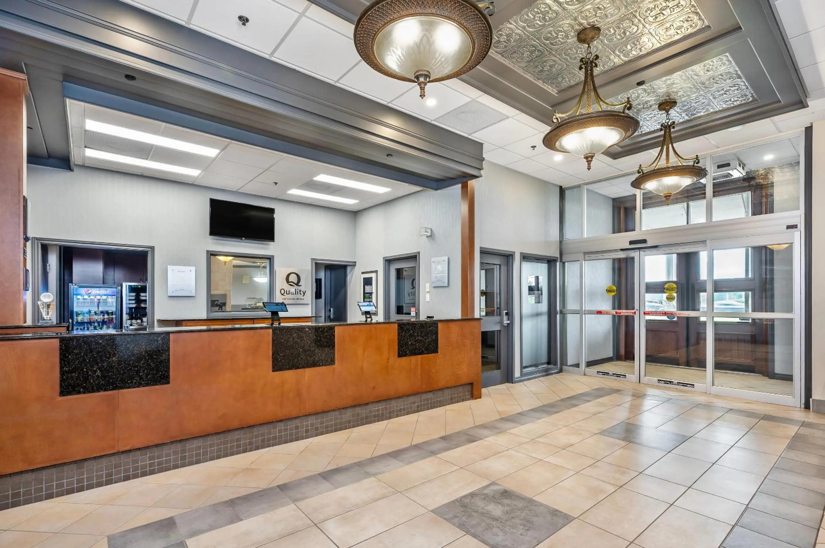 Lobby or reception in Quality Suites