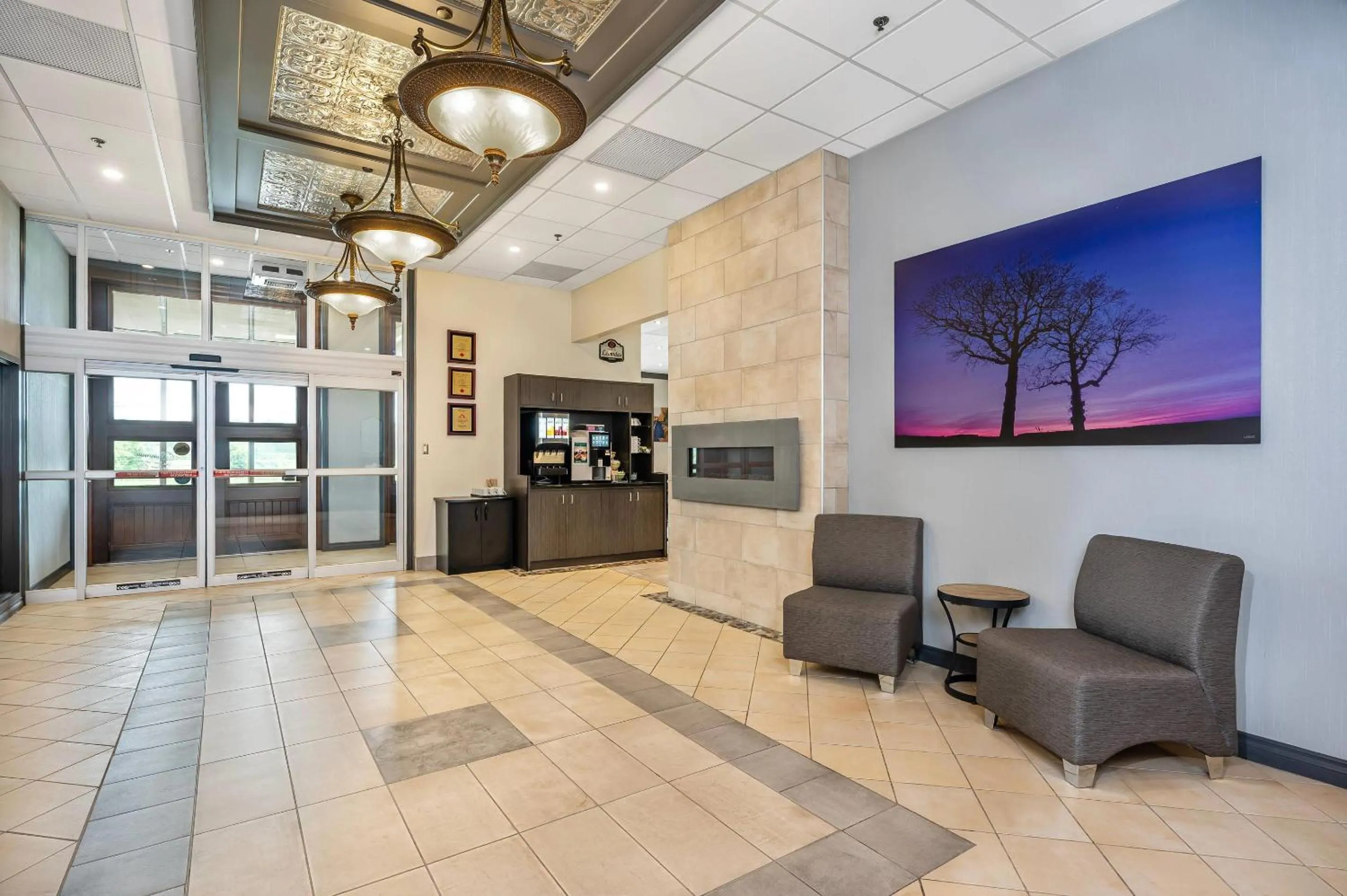 Lobby or reception in Quality Suites