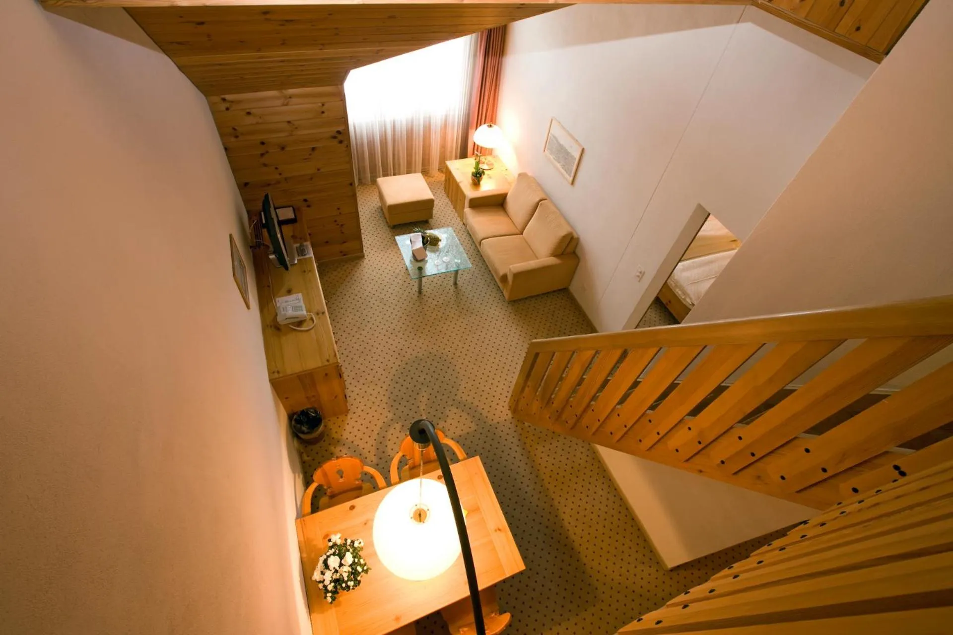 Living room in Hotel Laaxerhof