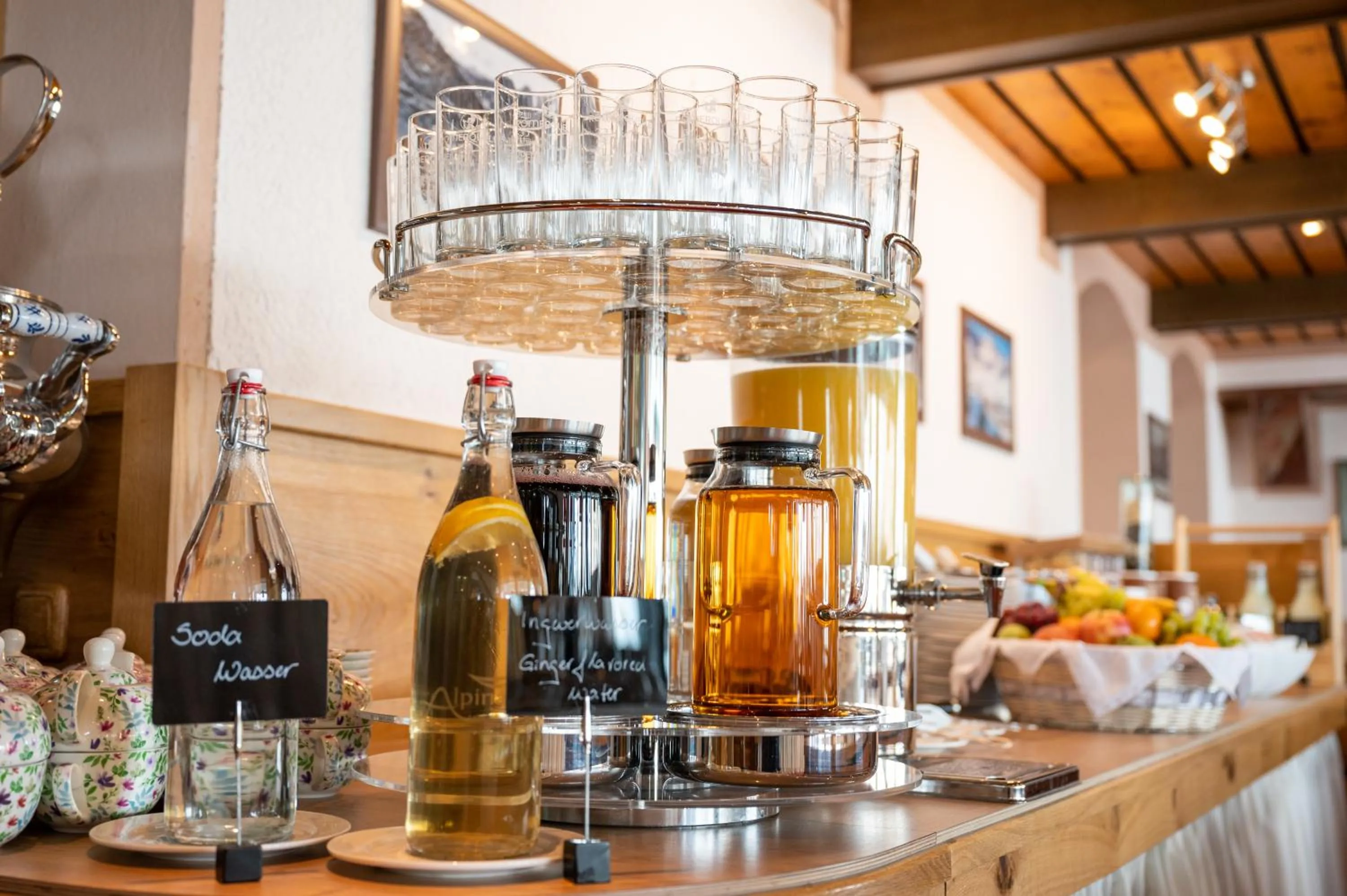 Breakfast in Hotel Alpina