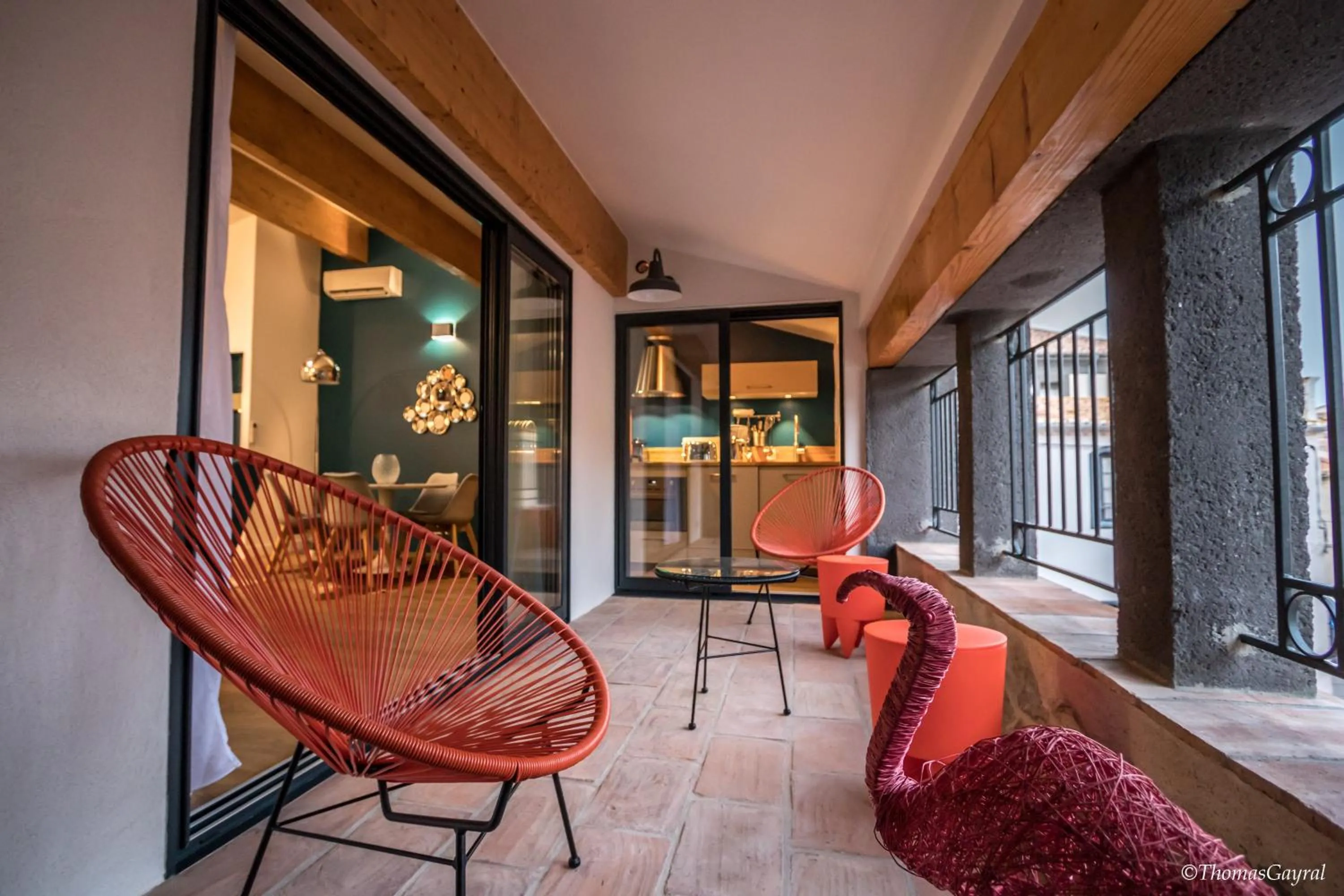Two-Bedroom Apartment in Demeure Terrisse La Résidence