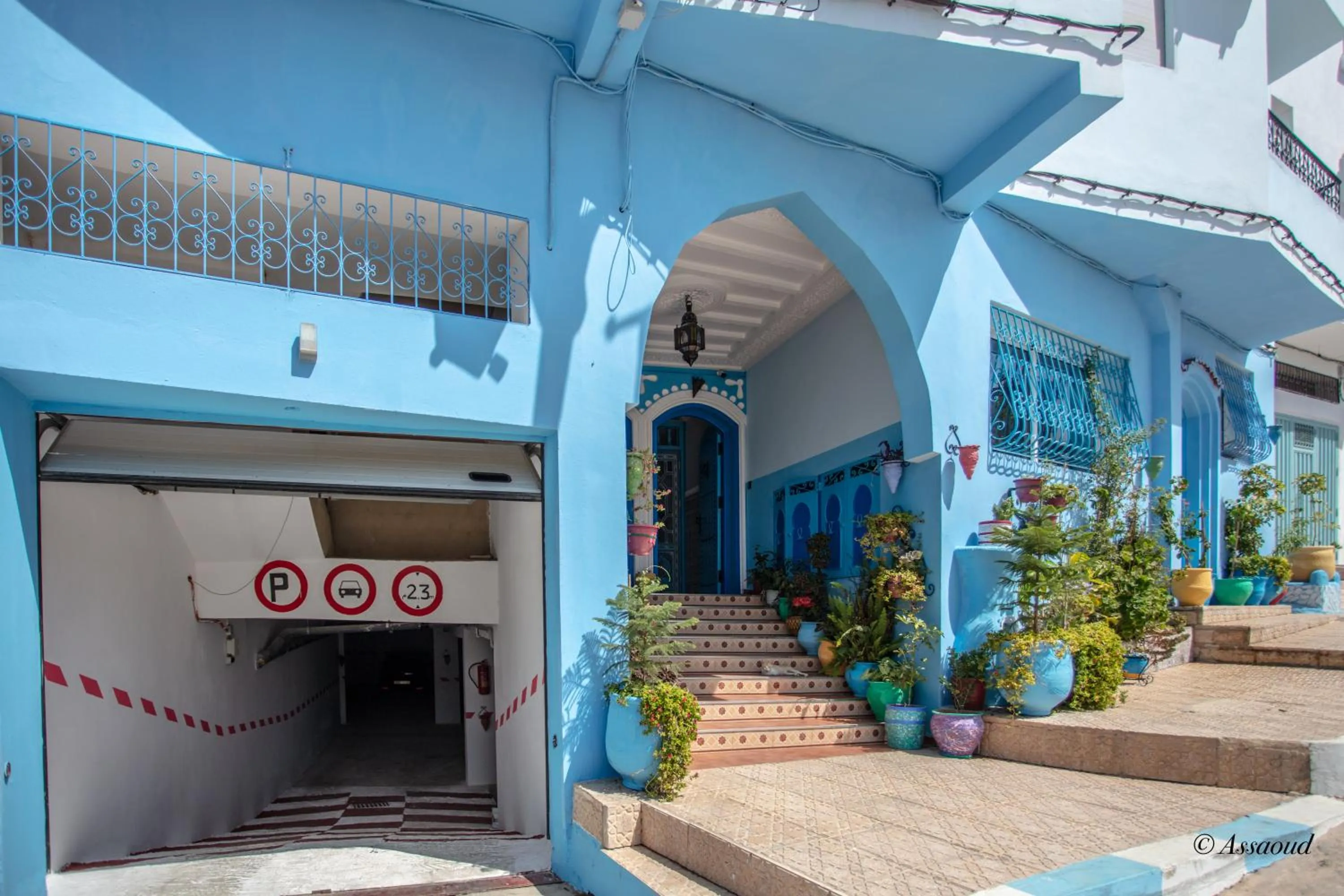Facade/entrance in Puerta Azul