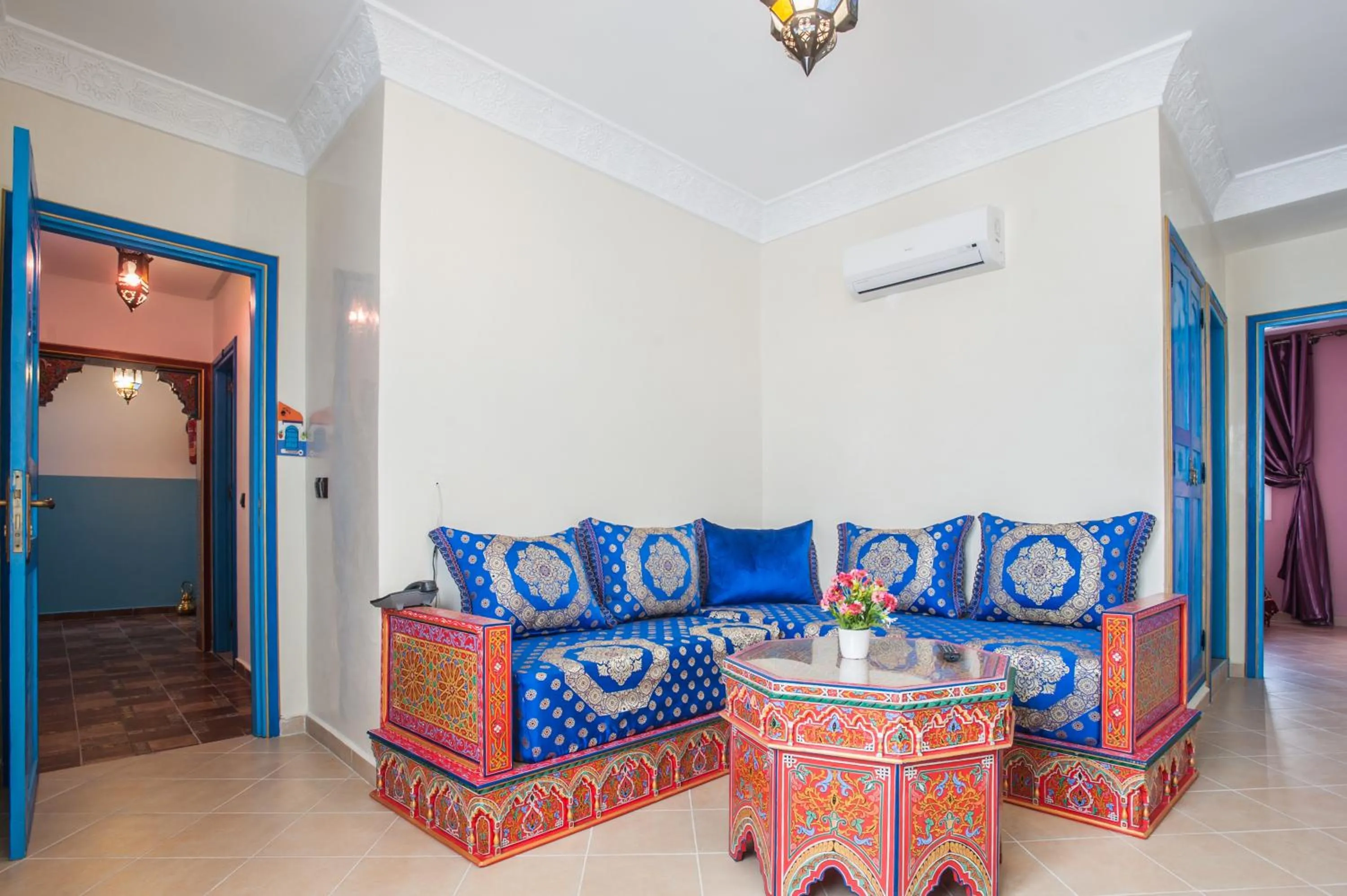 Living room in Puerta Azul