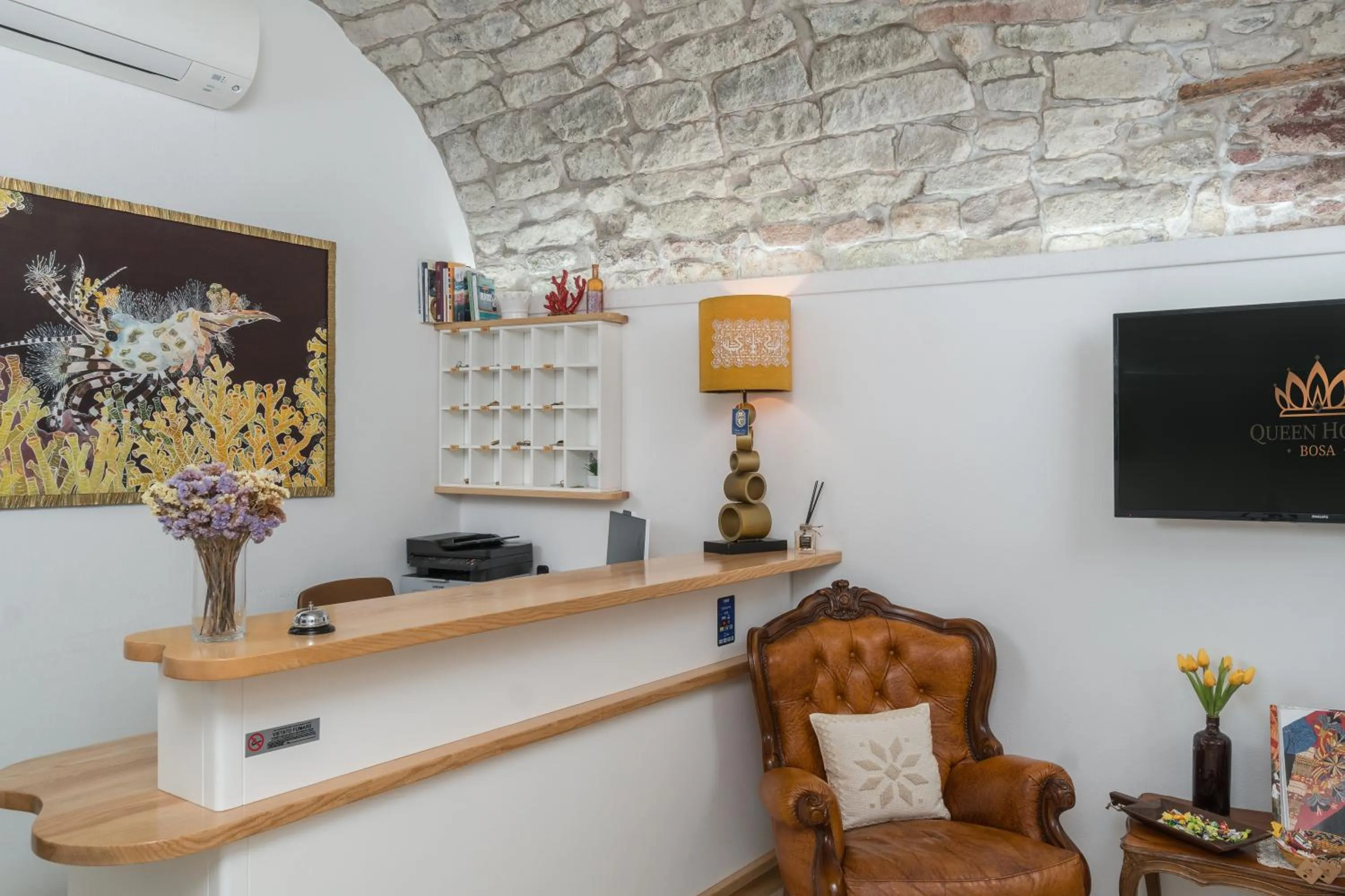 Lobby or reception in Bosa Queen House