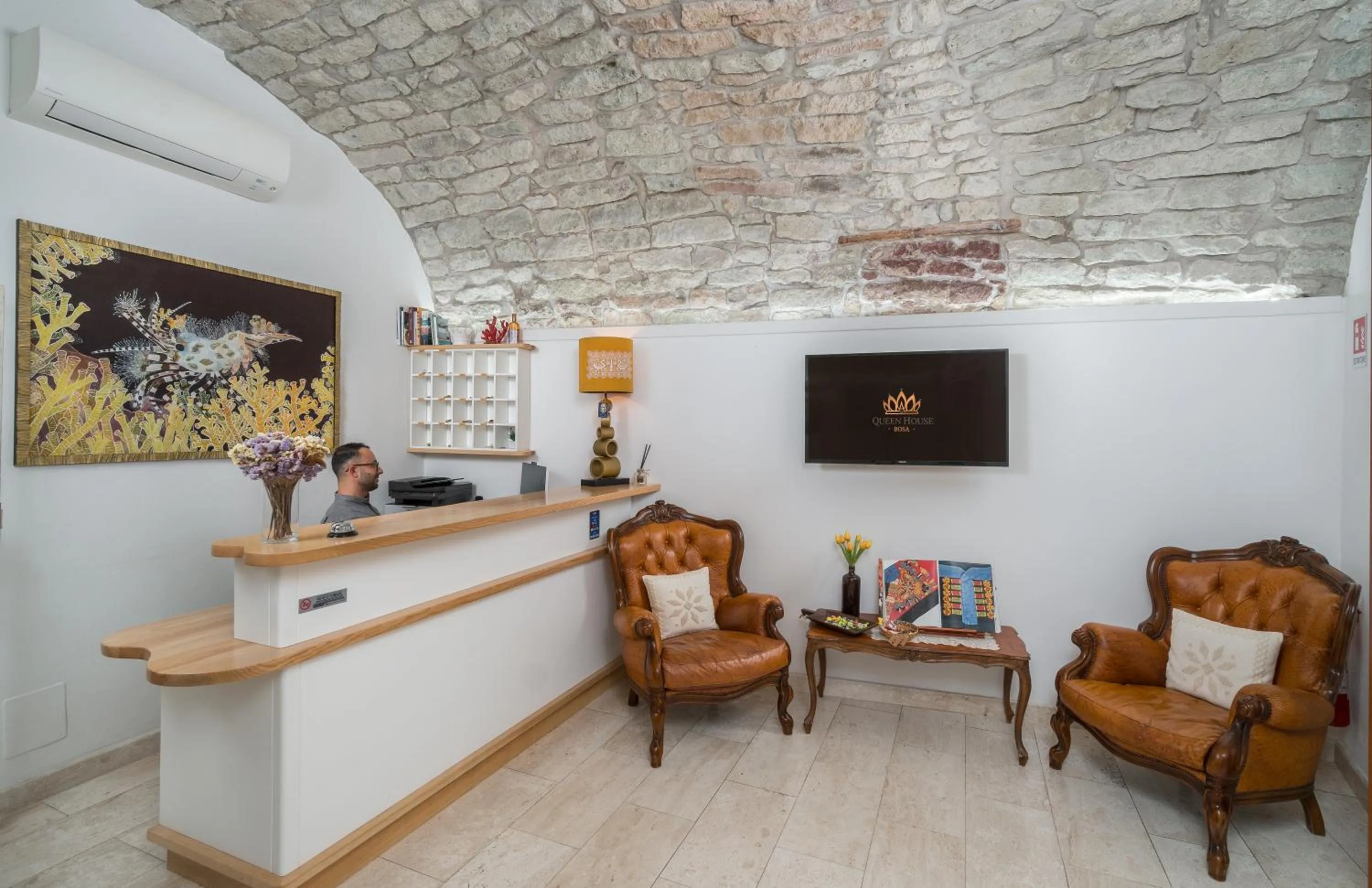 Lobby or reception in Bosa Queen House