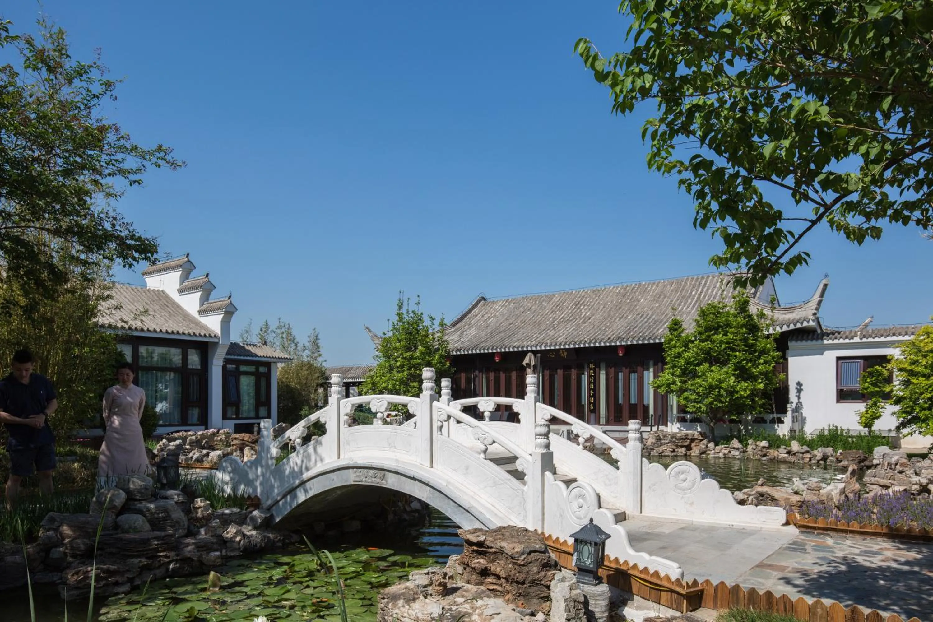 Lake view in Guan Sam Hotel