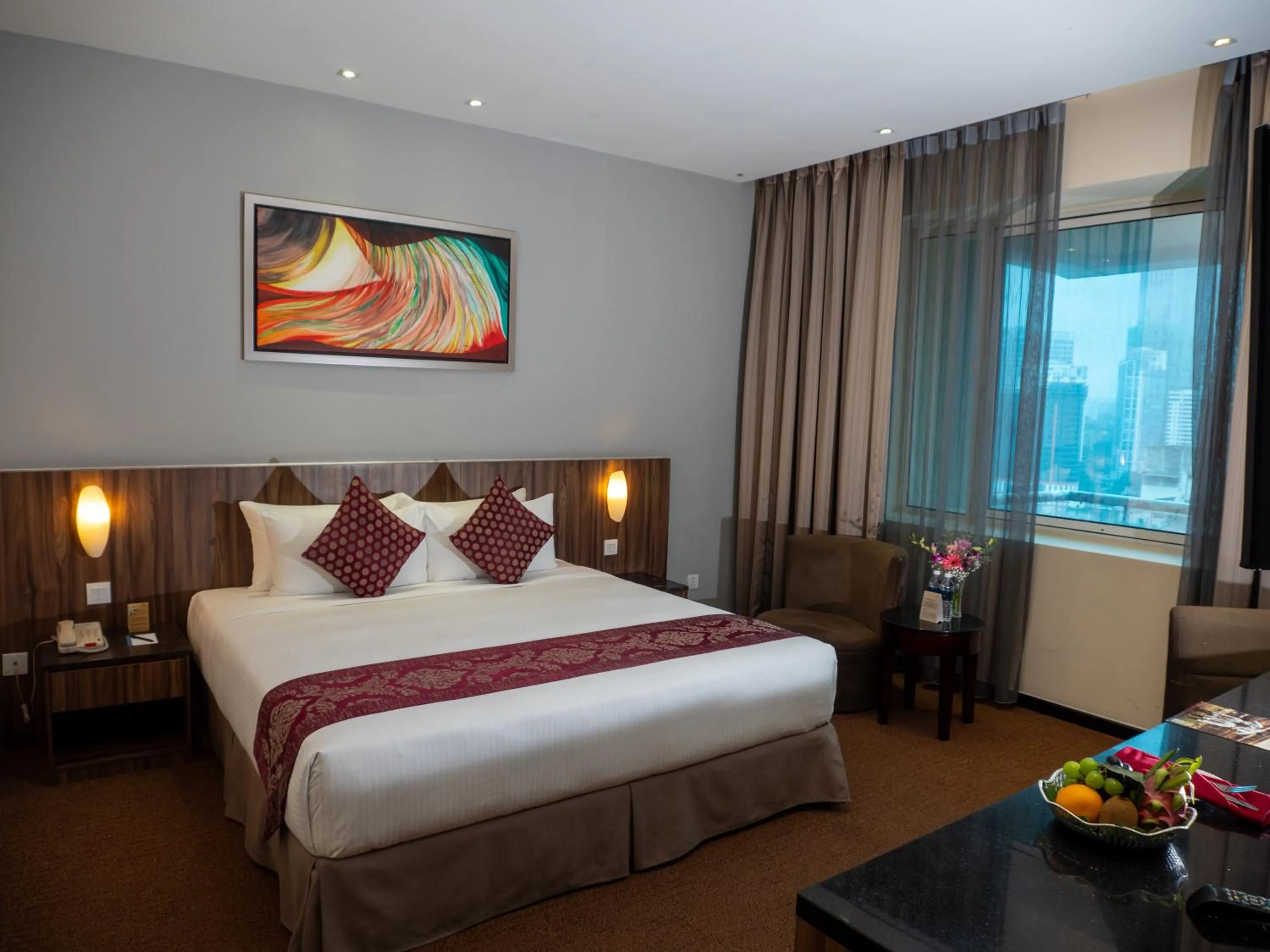 Bed in Hotel Royal Kuala Lumpur