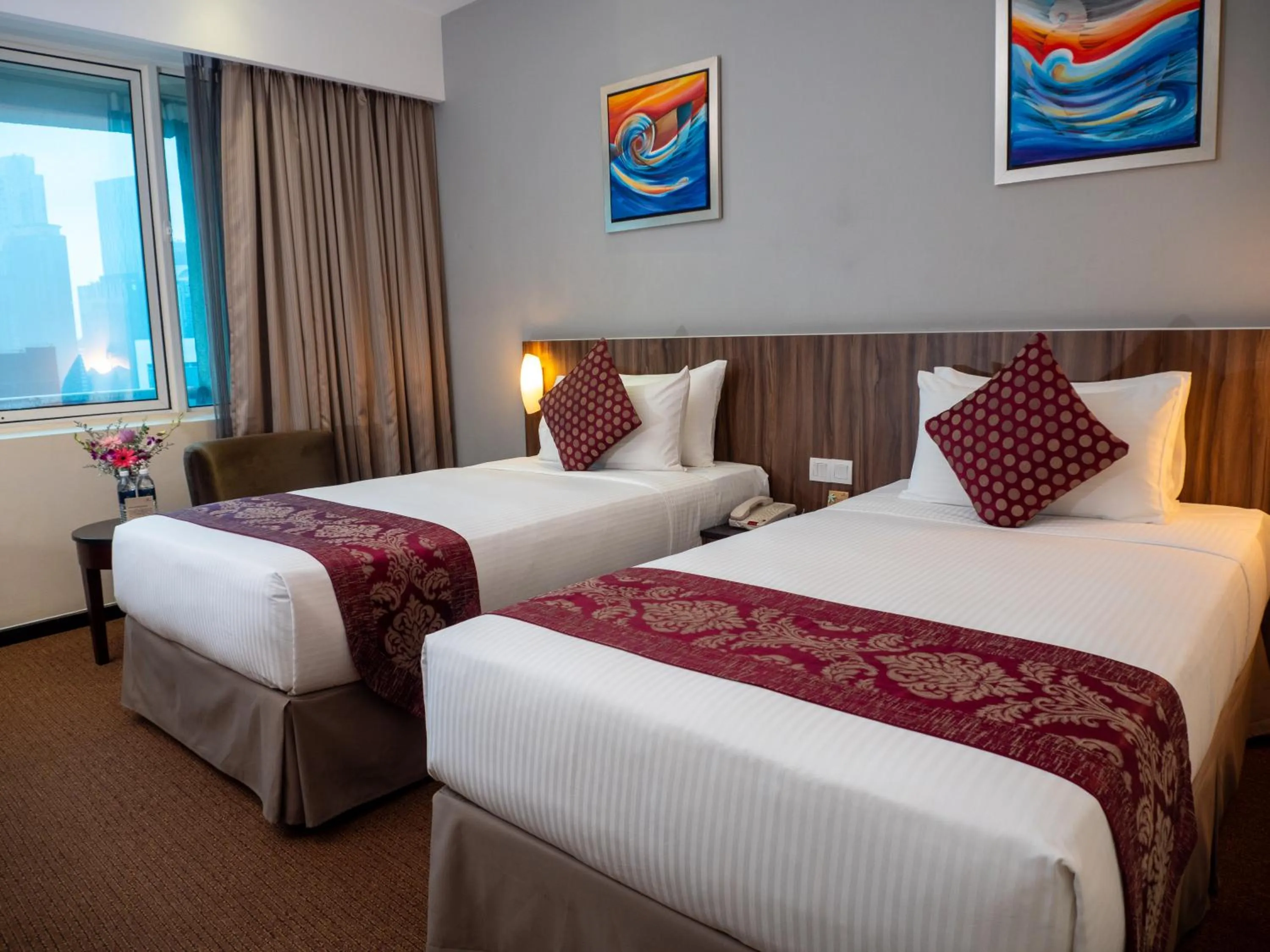 Bed in Hotel Royal Kuala Lumpur