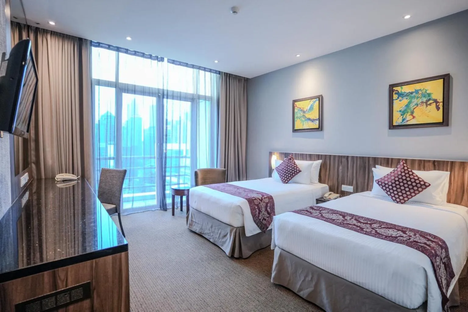 Bed in Hotel Royal Kuala Lumpur