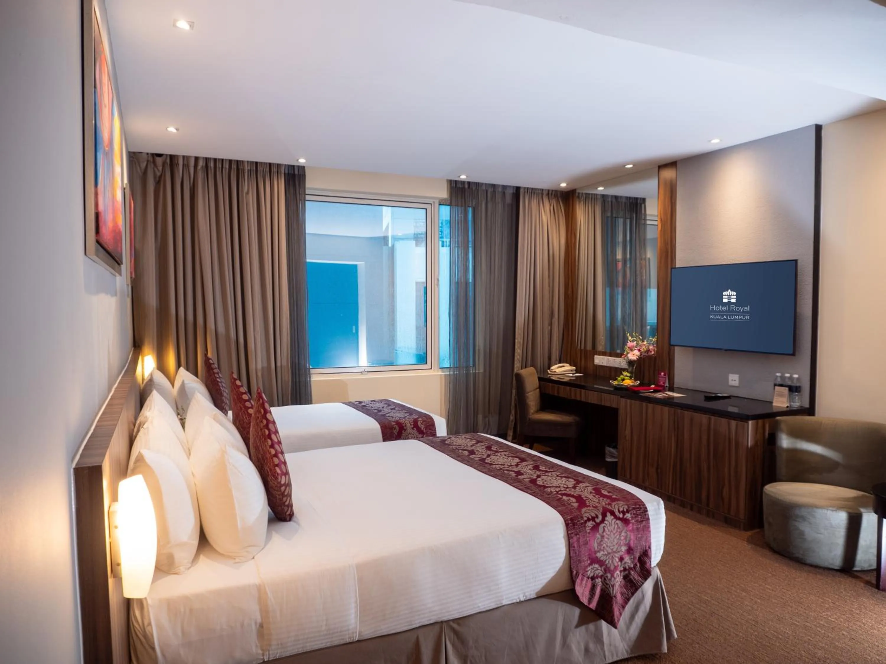 Bedroom, Bed in Hotel Royal Kuala Lumpur