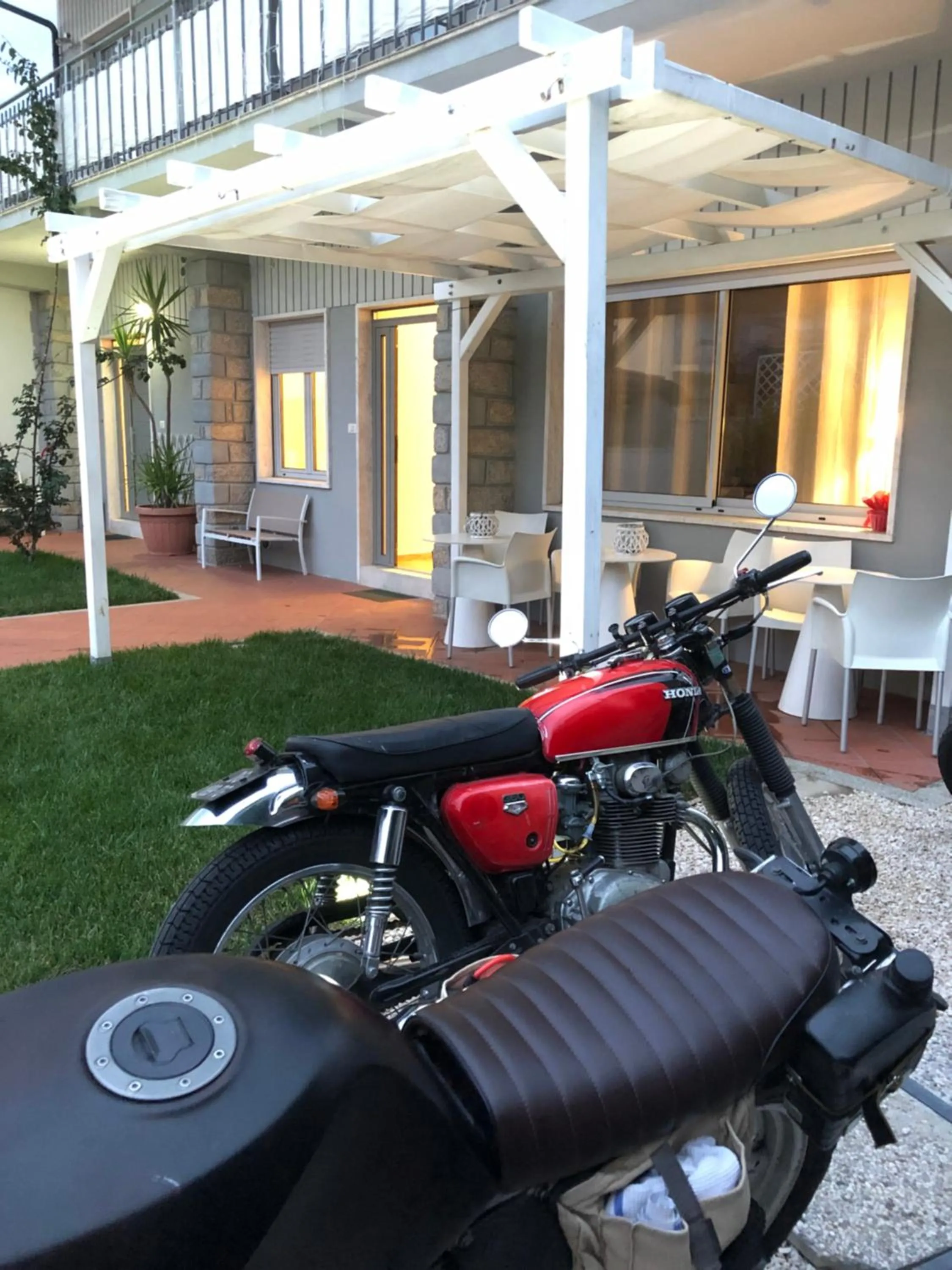 Patio in City Garden Guest House