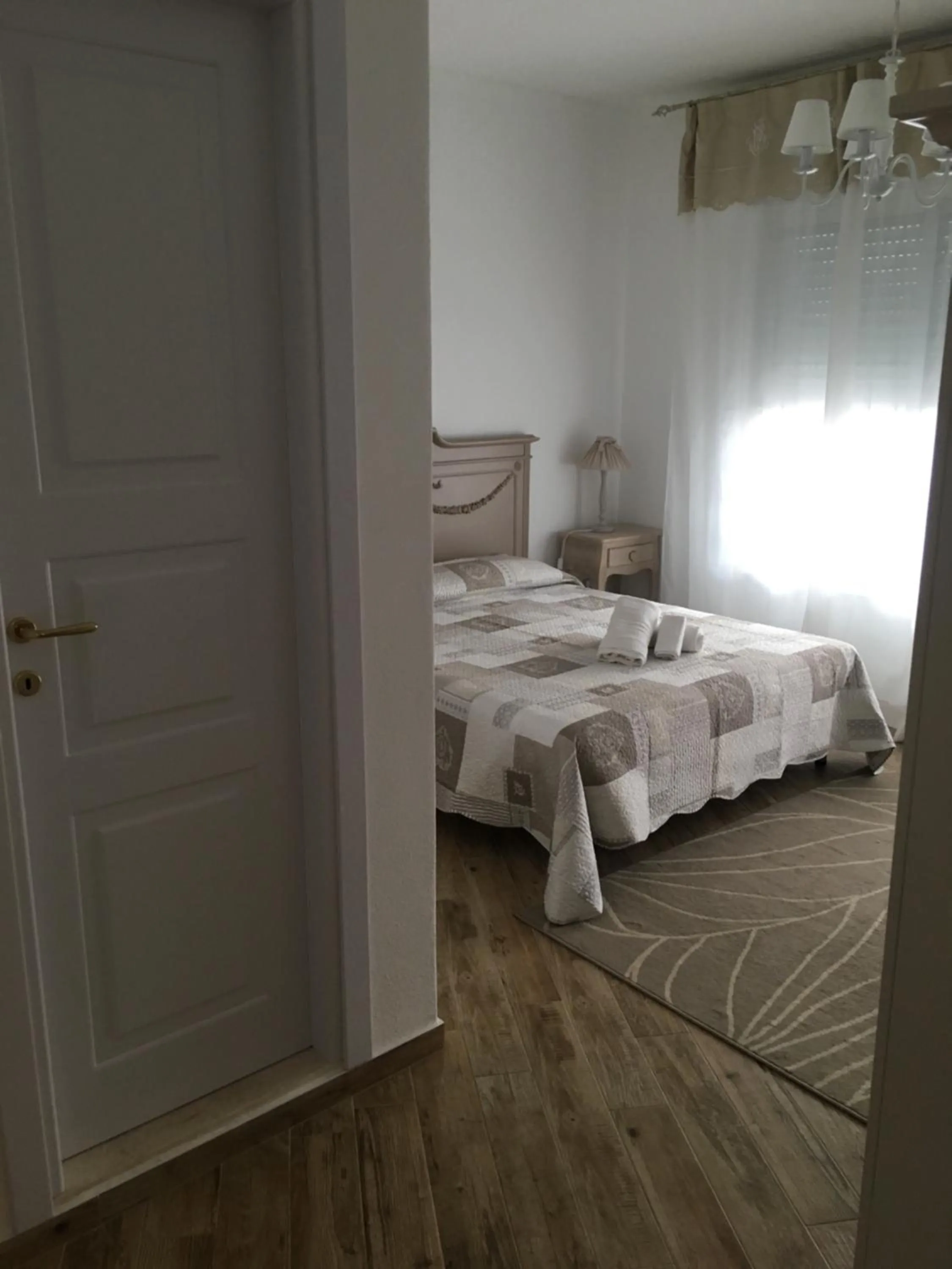 Bed in City Garden Guest House