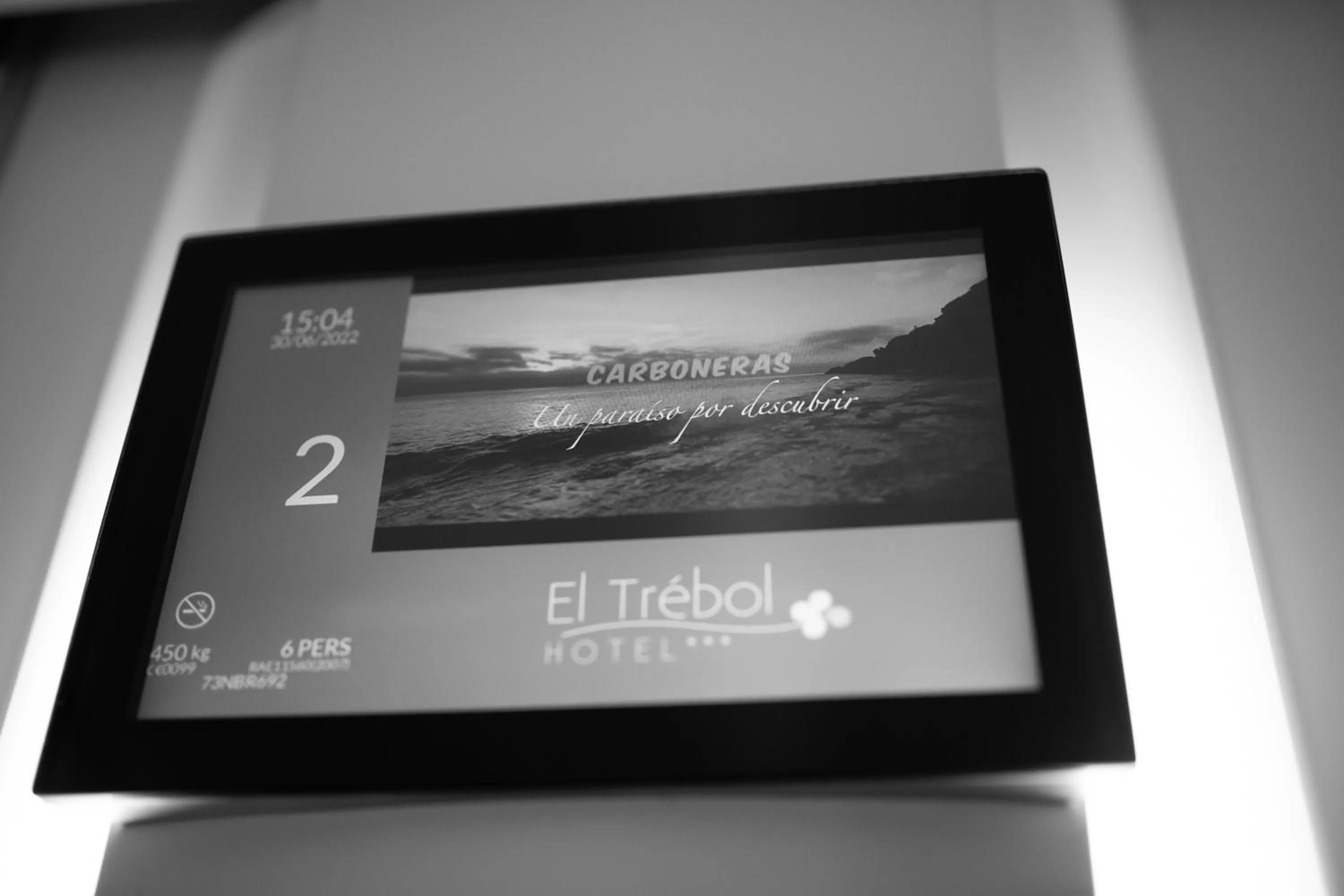 elevator in Hotel El Trebol