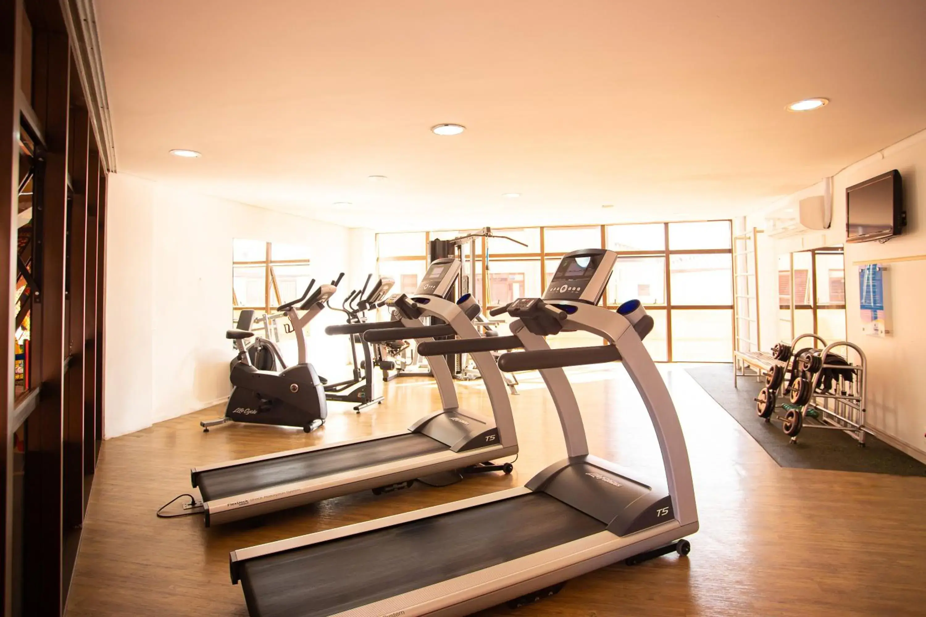 Fitness centre/facilities in Hotel Jurerê Beach Village - OFICIAL Fitness centre/facilities in Hotel Jurerê Beach Village - OFICIAL