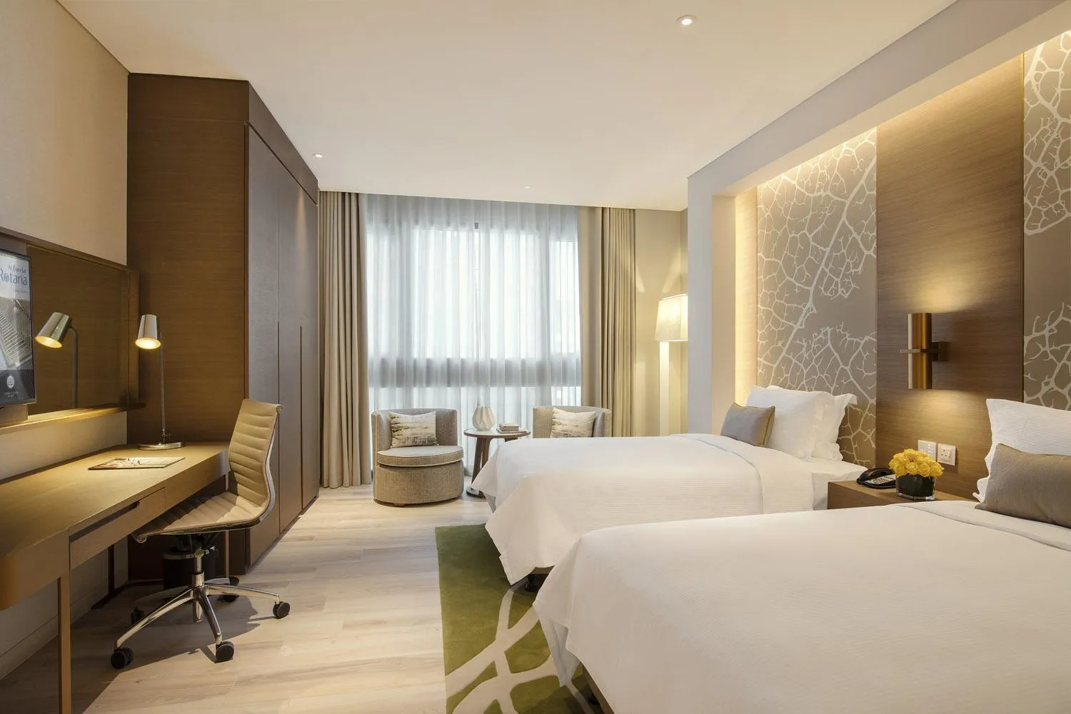 Bedroom, Bed in Al Bandar Arjaan by Rotana – Dubai Creek