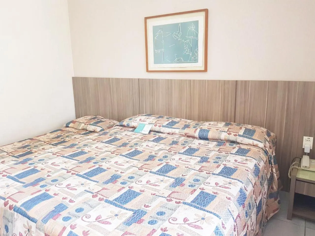 Bed in Vila Azul Praia Hotel