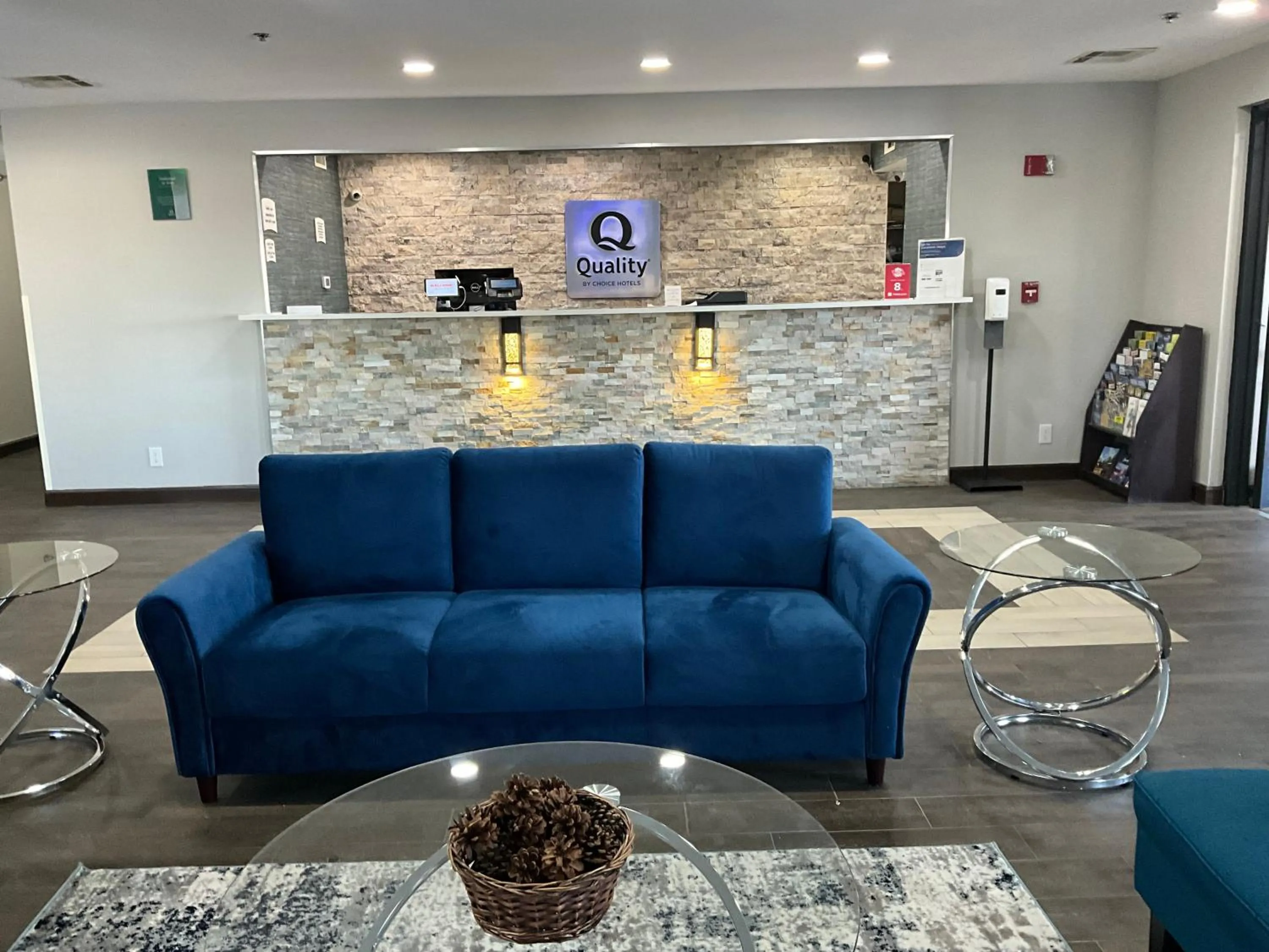 Lobby or reception in Quality Inn Jacksonville near Little Rock Air Force Base