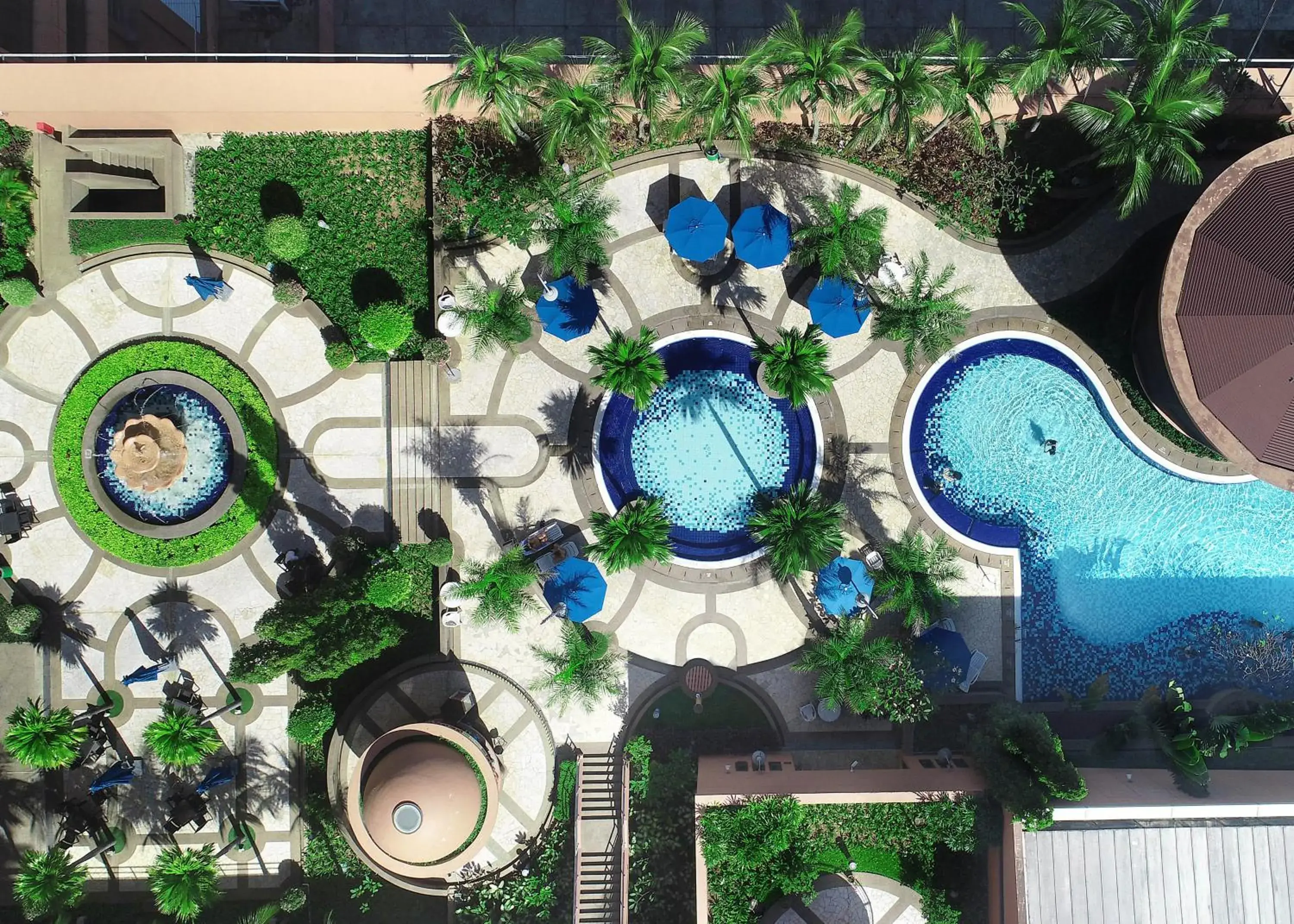 Swimming pool in Berjaya Times Square Hotel, Kuala Lumpur Swimming pool in Berjaya Times Square Hotel, Kuala Lumpur