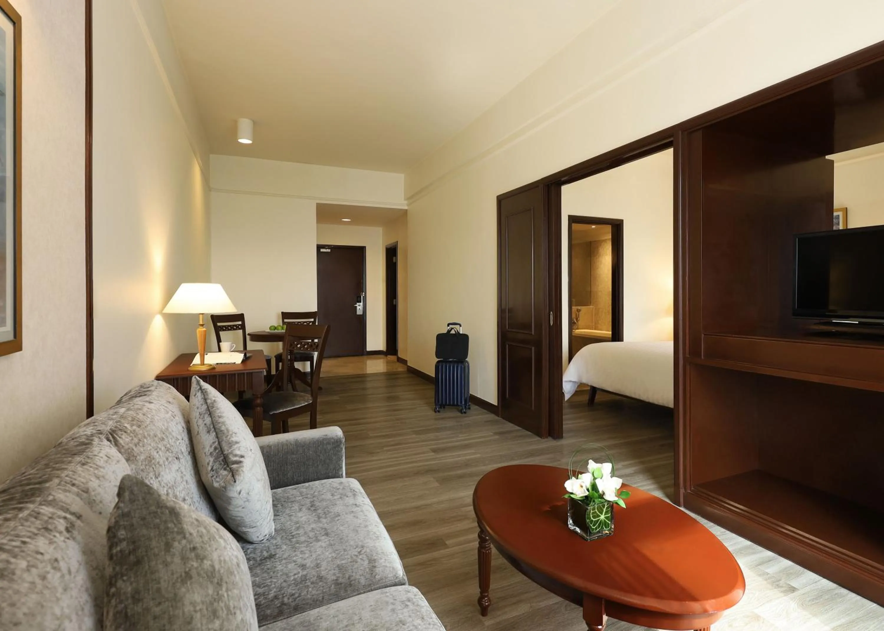 Living room in Berjaya Times Square Hotel, Kuala Lumpur