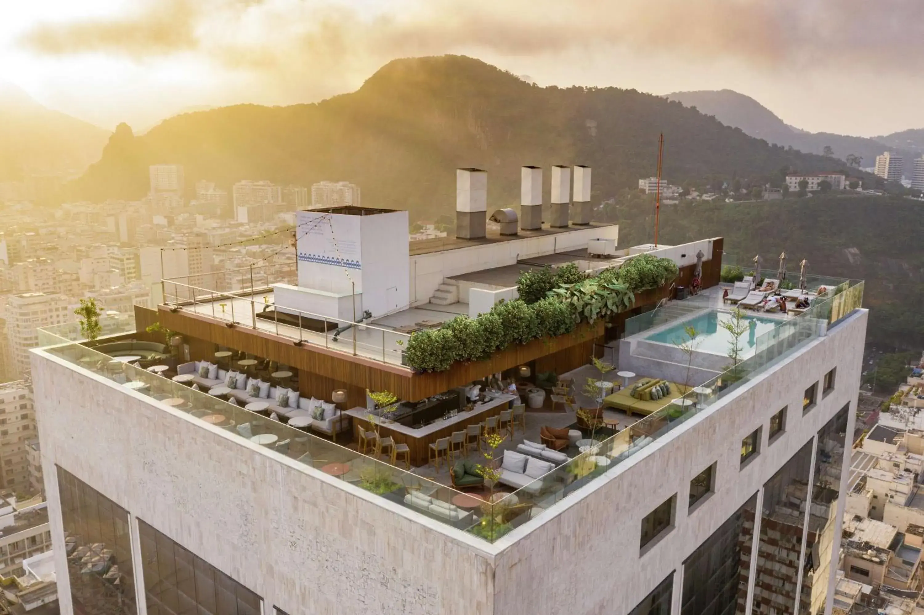 Property building in Hilton Copacabana Rio de Janeiro Property building in Hilton Copacabana Rio de Janeiro