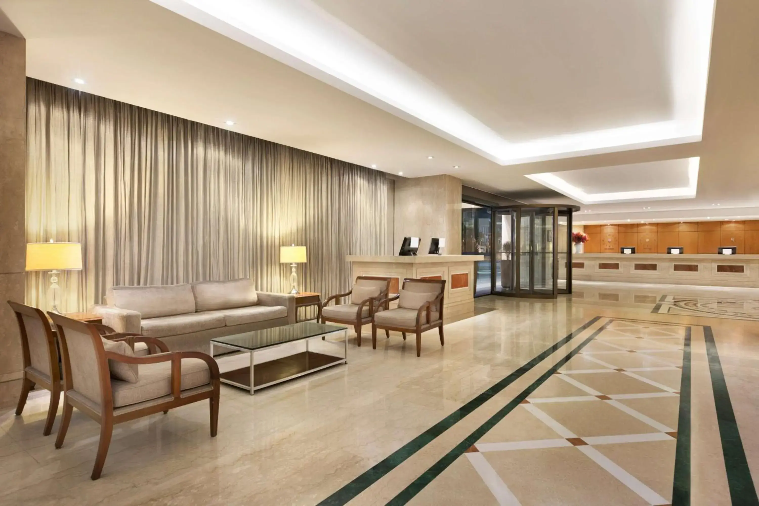 Lobby or reception in Hilton Copacabana Rio de Janeiro Lobby or reception in Hilton Copacabana Rio de Janeiro
