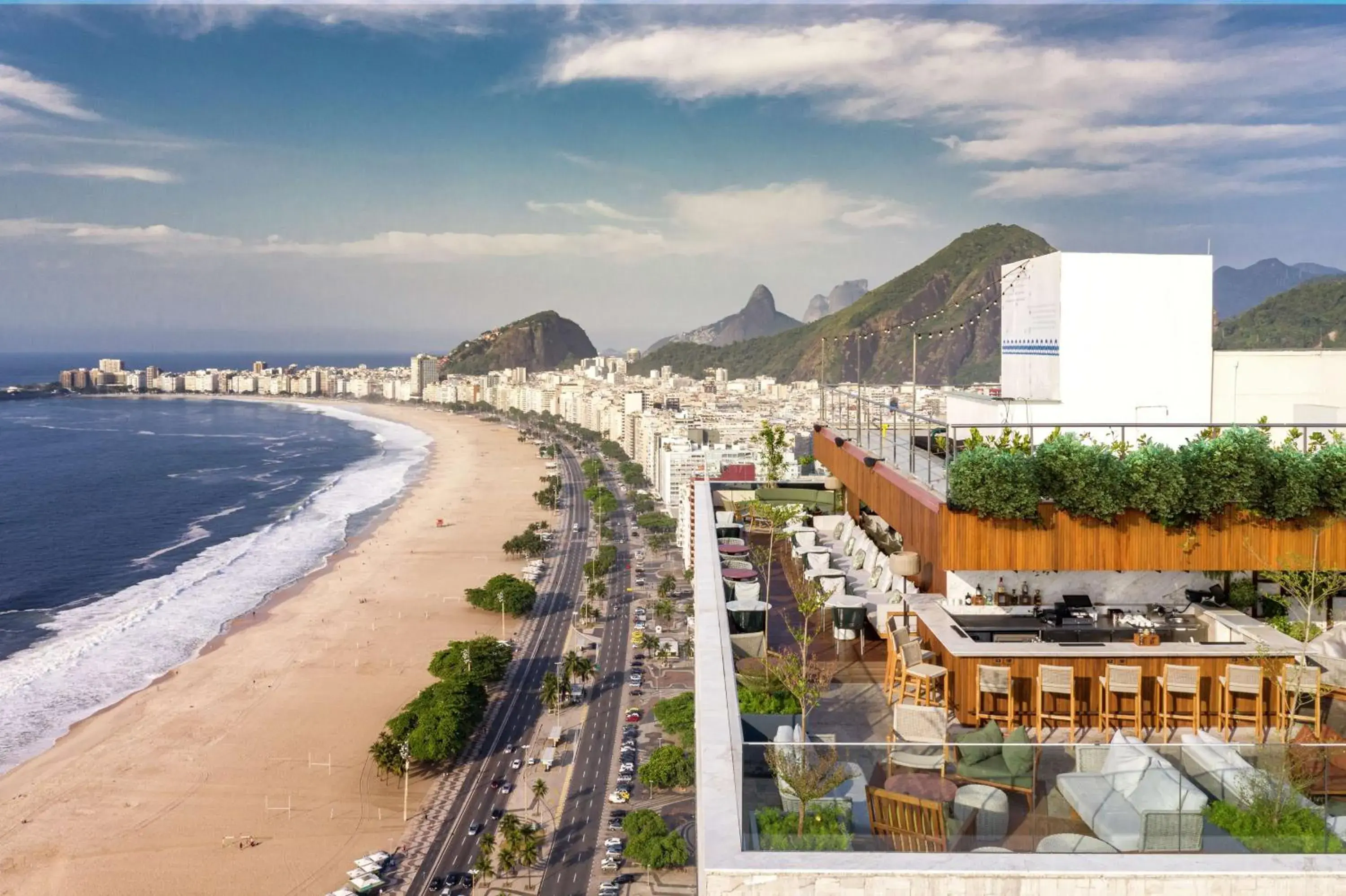 Property building in Hilton Copacabana Rio de Janeiro Property building in Hilton Copacabana Rio de Janeiro