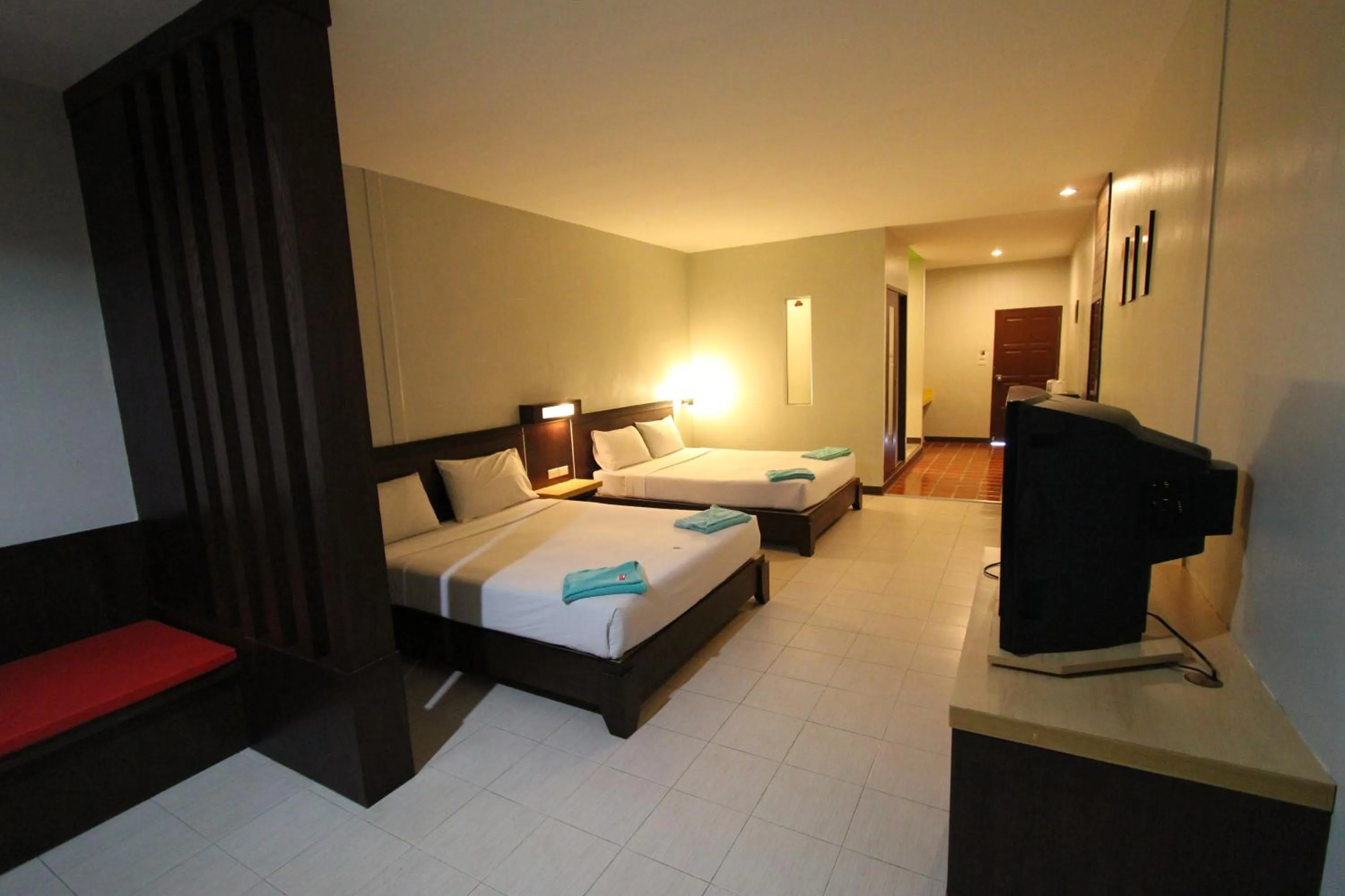 Bed in Paradise Resort