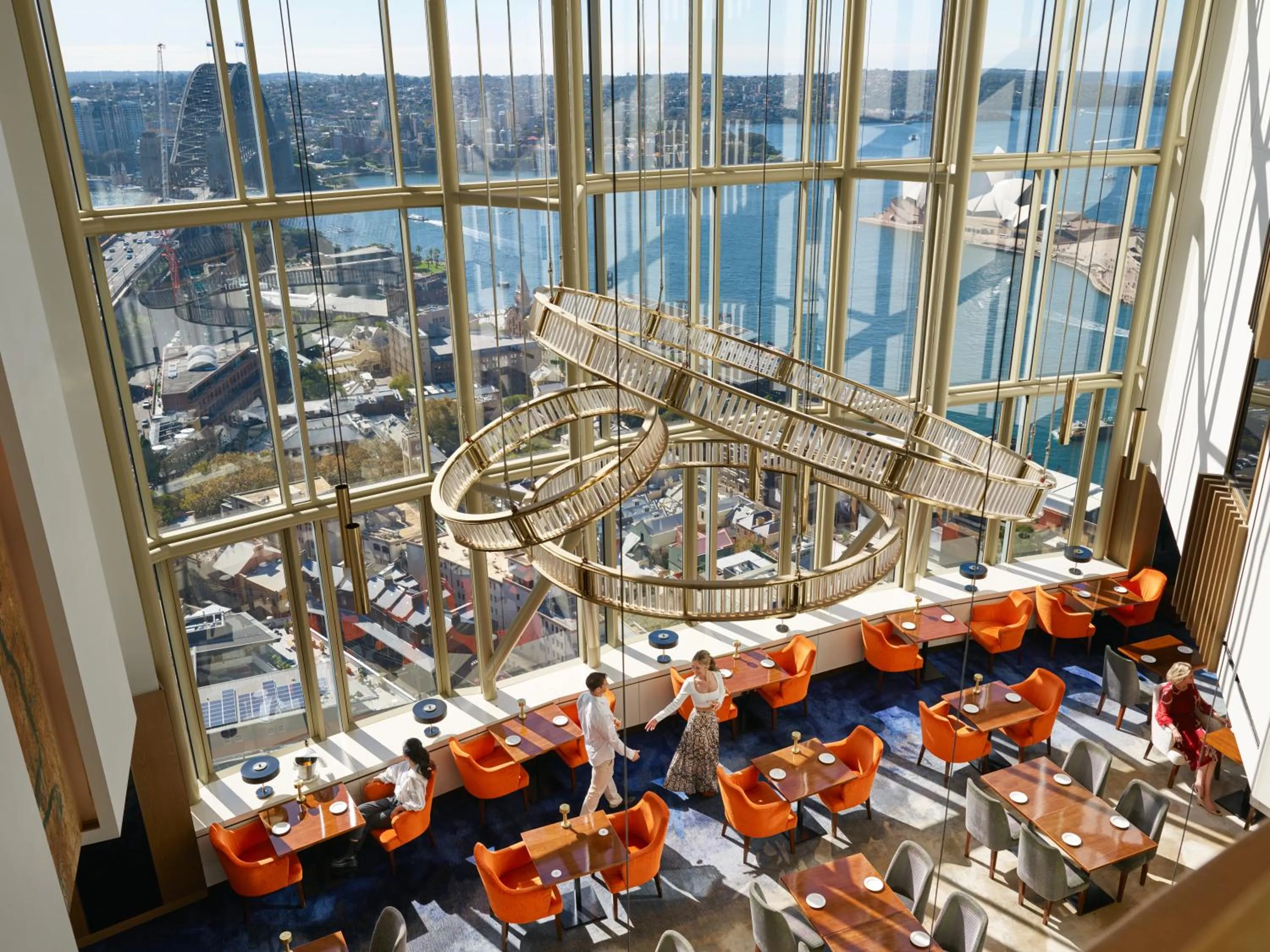 Lounge or bar in Shangri-La Sydney