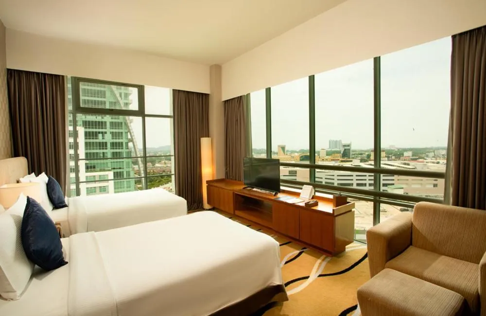 Bed in Zenith Hotel Kuantan